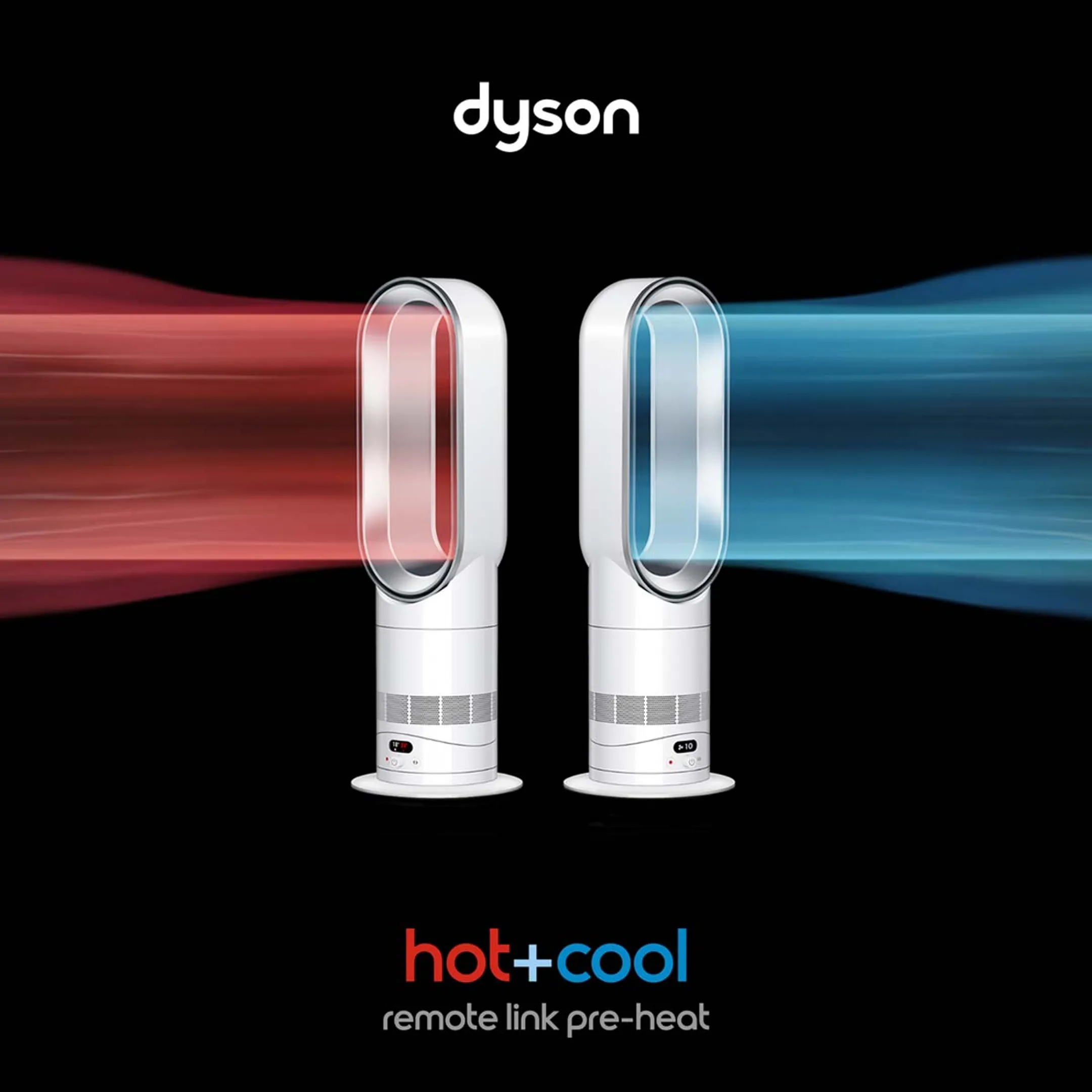 Dyson Ventilator Jet Heater Hot+Cool HF1
