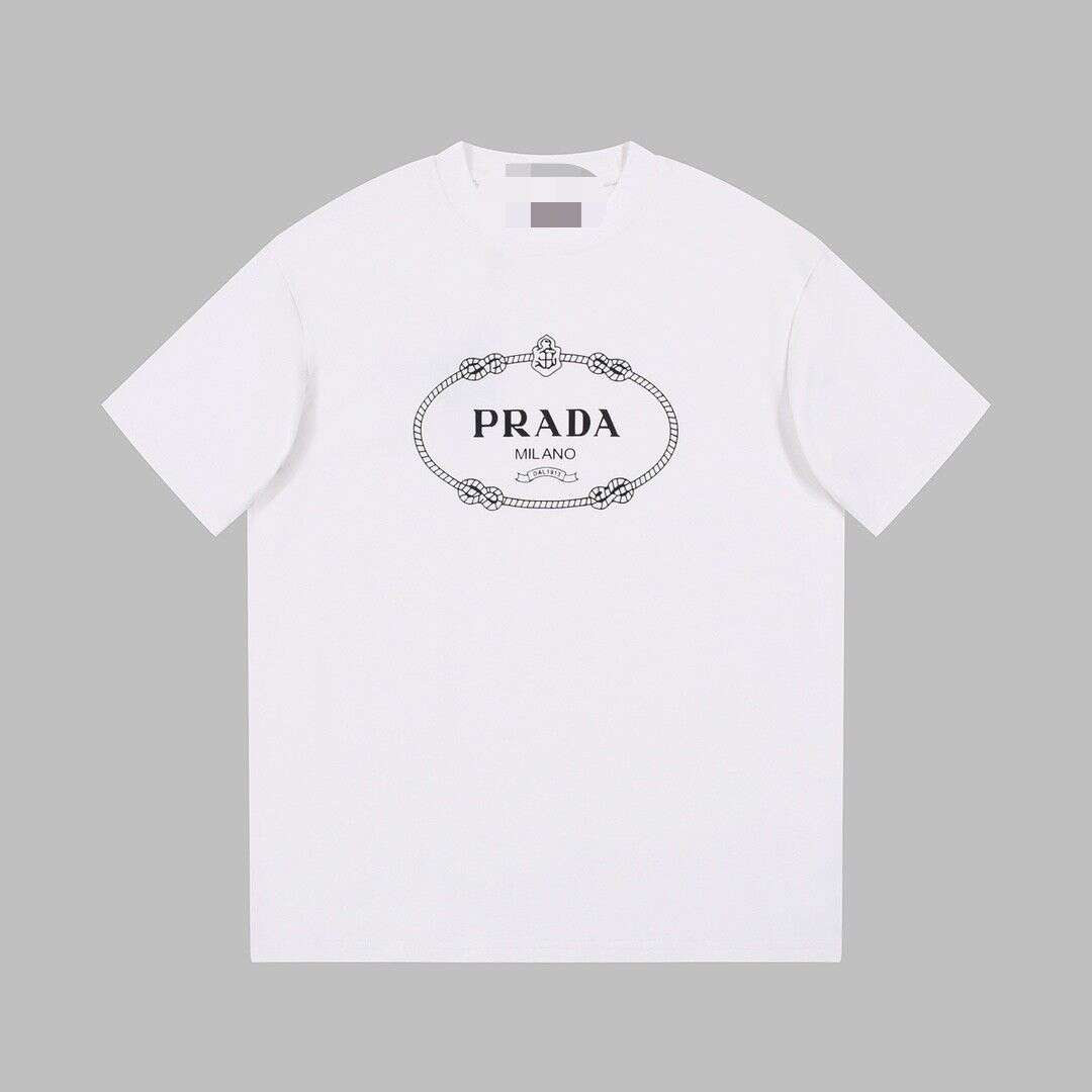 【Prada】( プラダ ) 半袖 男女兼用、ご好評に付き再入荷！半袖Tシャツ