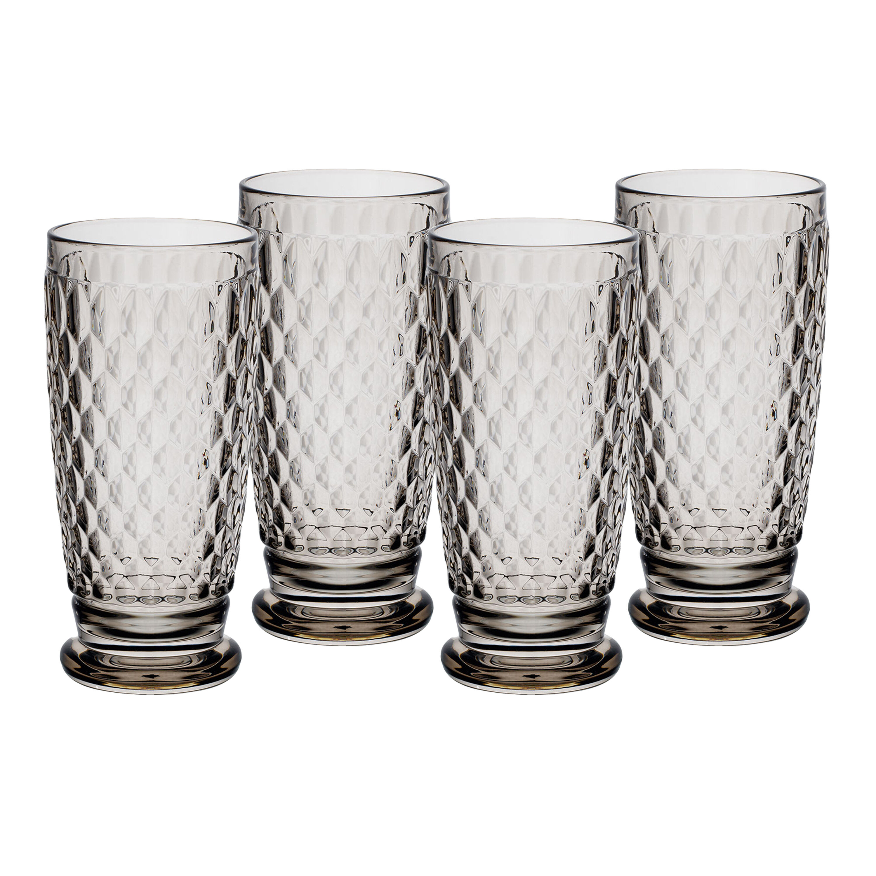Boston Highball glass - Grey, 10.2 oz, crystal glass