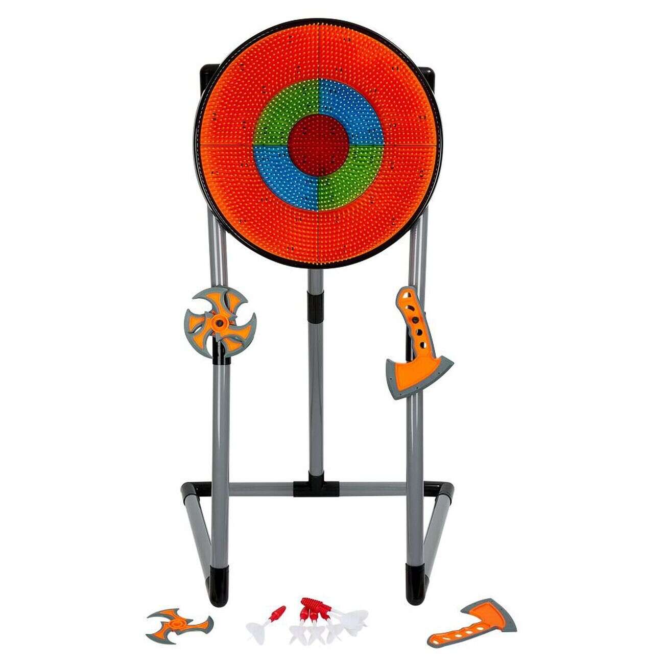 Jeu de tir 3-en-1 avec cible et projectiles