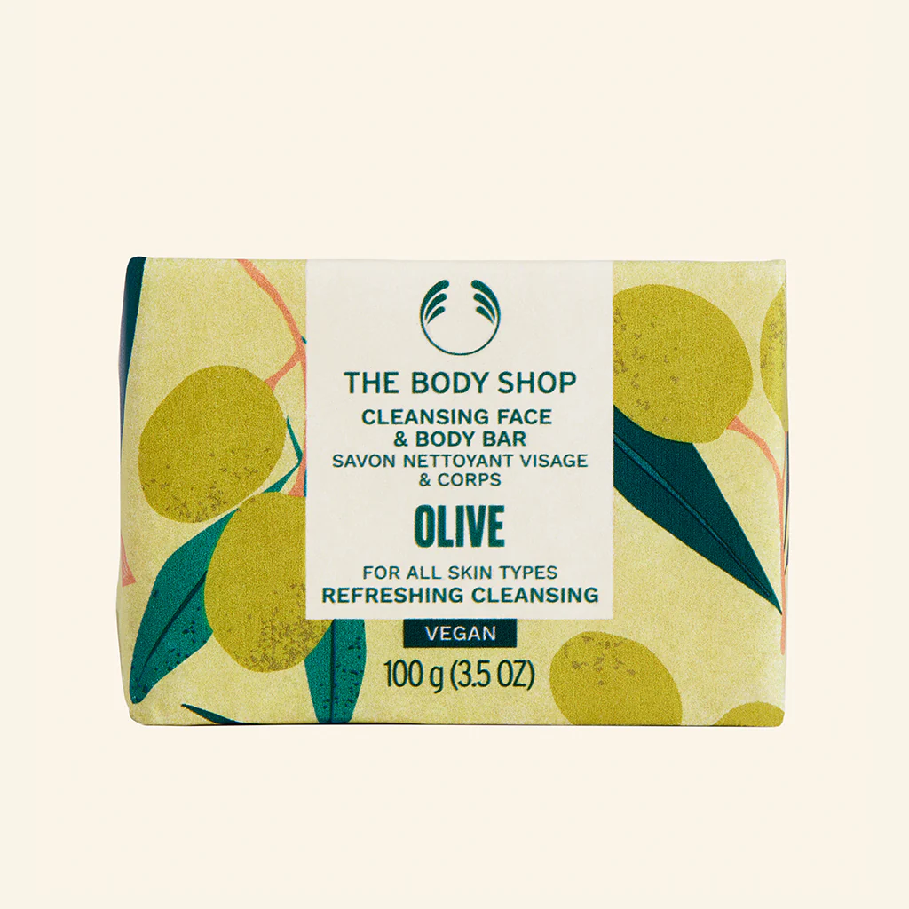 Olive Cleansing Face and Body Bar