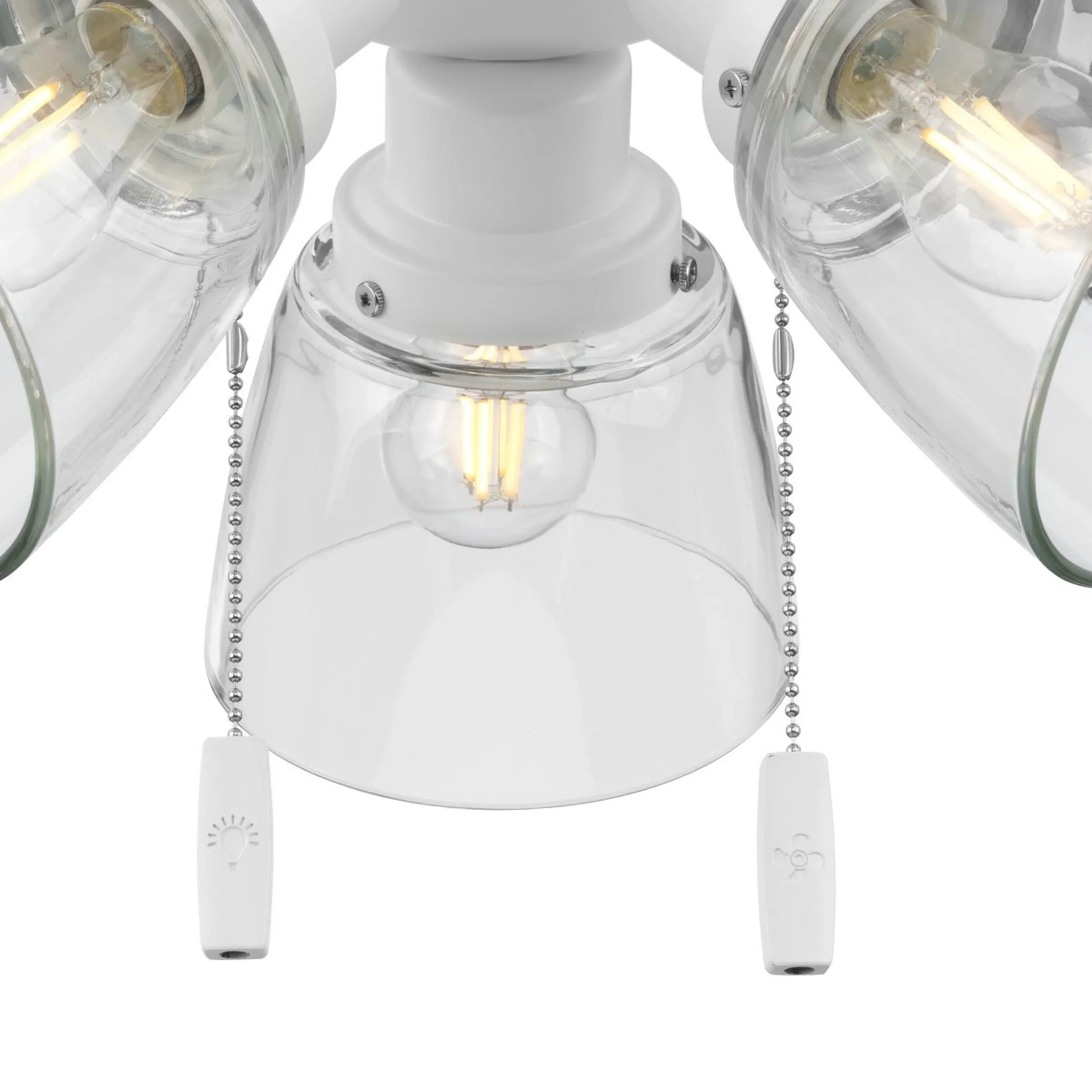 Better Homes & Gardens 52 Bronze Transitional Ceiling Fan, 5 Reversible Blades, 3 LED Bulbs Included