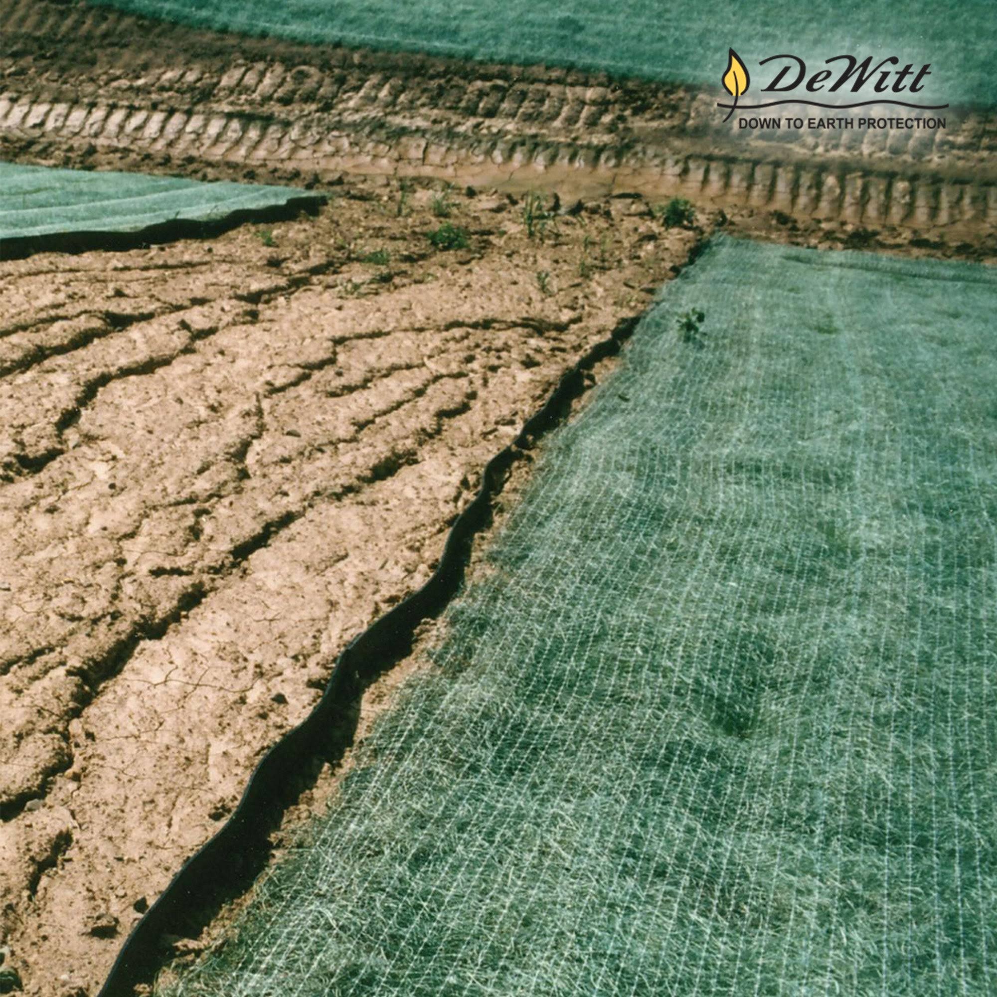 Dewitt Curlex I Excelsior Landscape Erosion Control Blanket, 4'x112.5' (3 Pack)