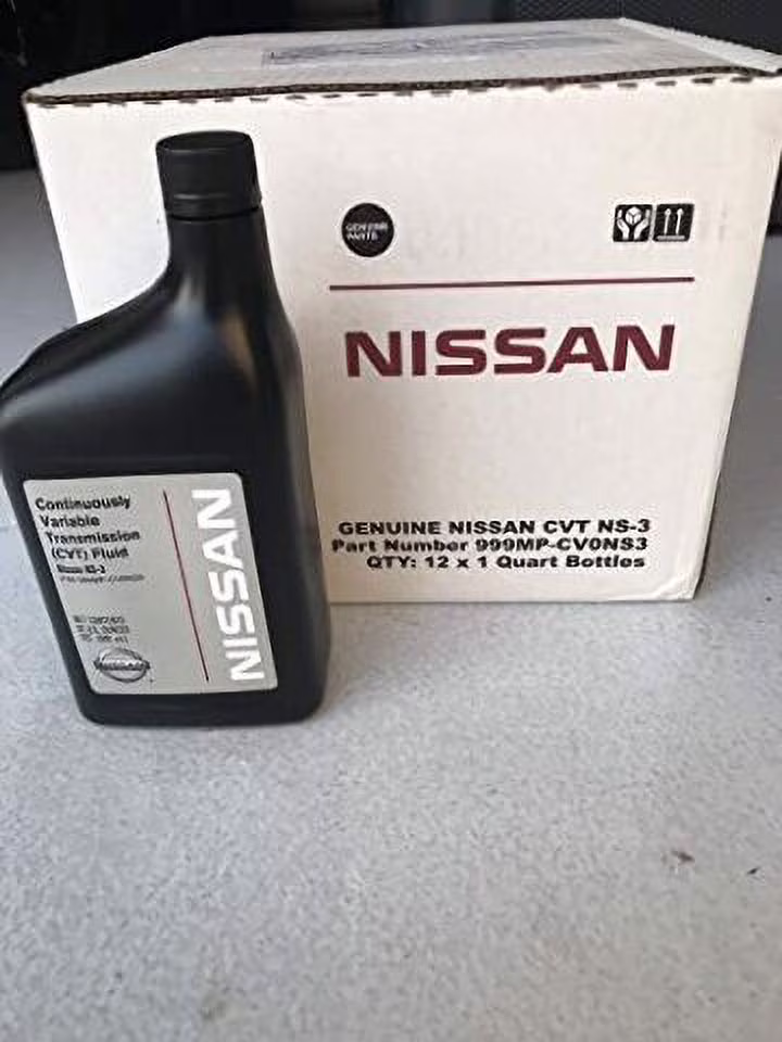 Nissan Genuine Nissan CVT-3 Transmission Fluid 12 Quarts 999MPNS300P 999MPCSHNS3