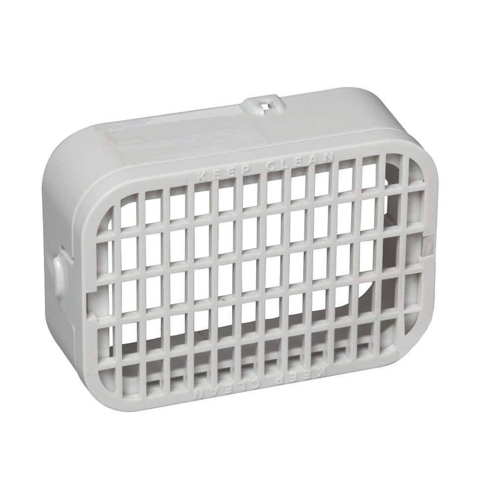 Amerimax 37553 Polycarbonate Rodent Guard, White
