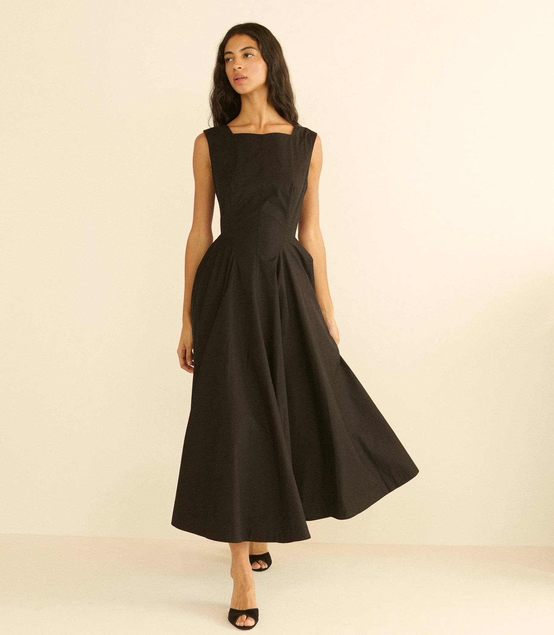 RIVIÈRE DRESS -- BLACK