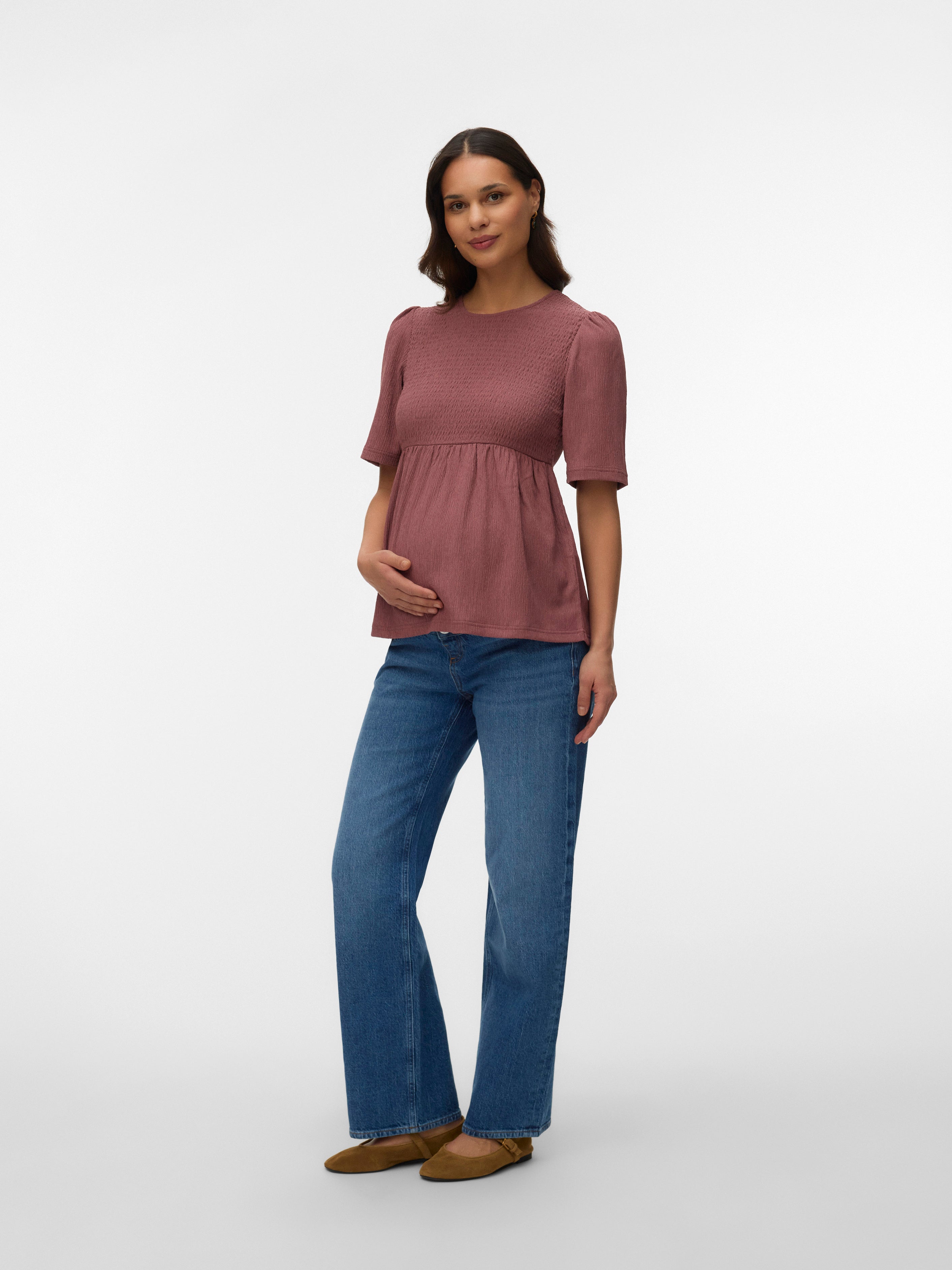 VERO MODA® Regular Fit Round Neck Top