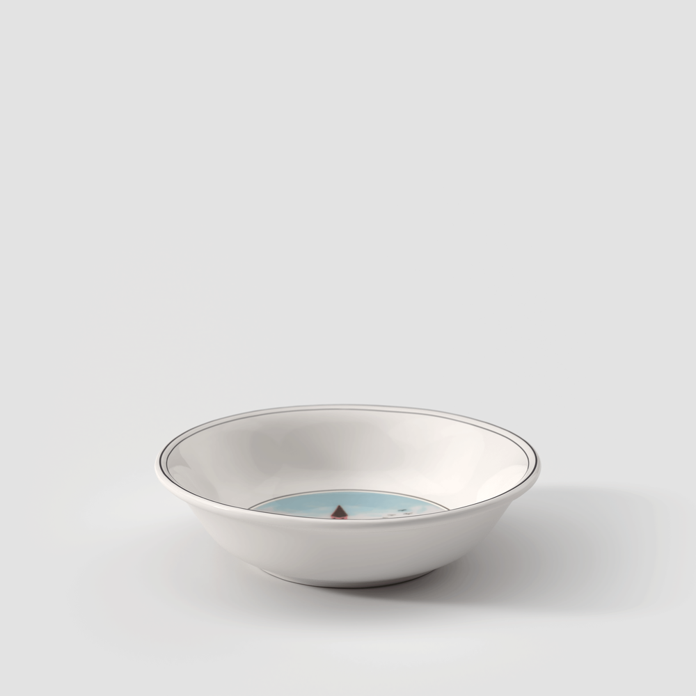 Design Naif Appetizer/ Dessert Bowl - Multi-colored, 5.5 oz, Premium Porcelain