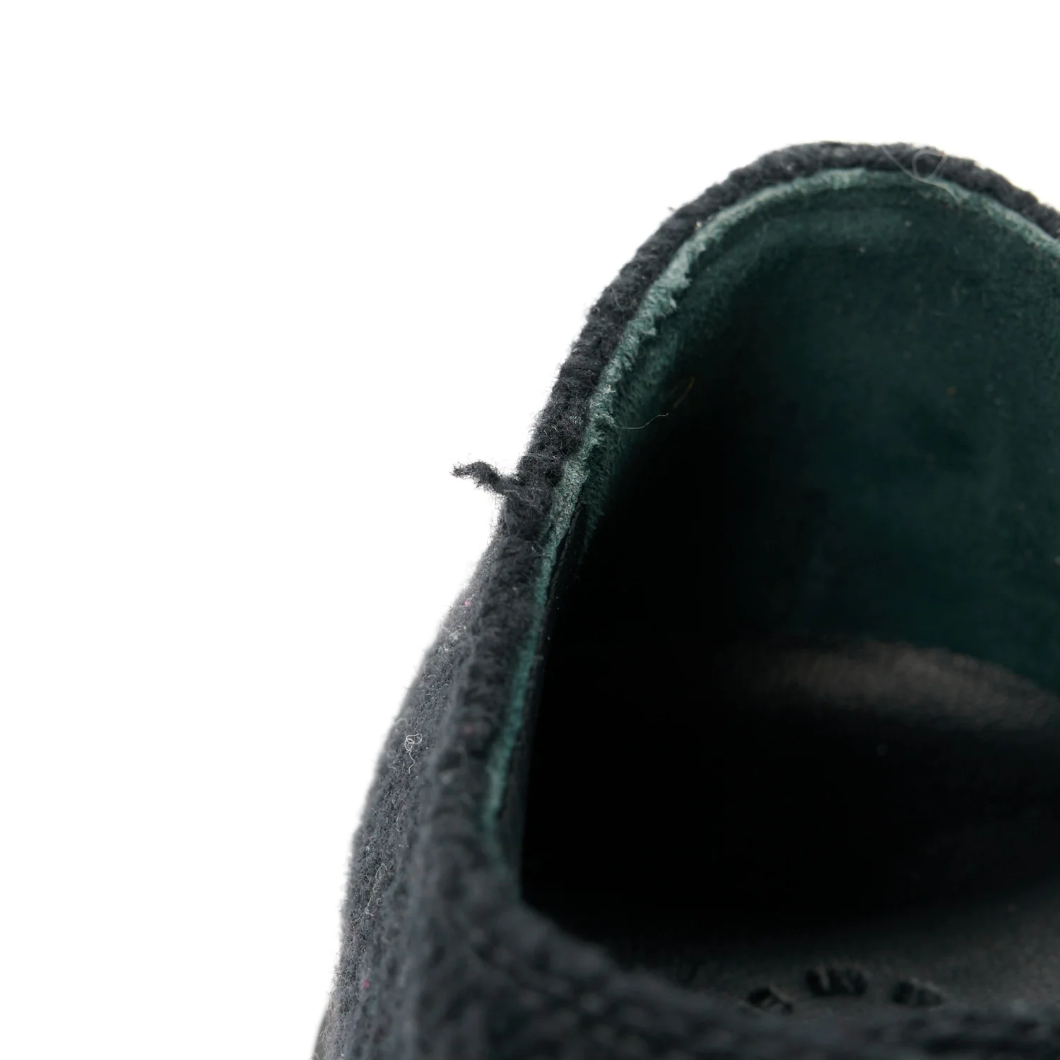 Wool Tweed Calfskin Lace-Up Loafers 38.5 Black