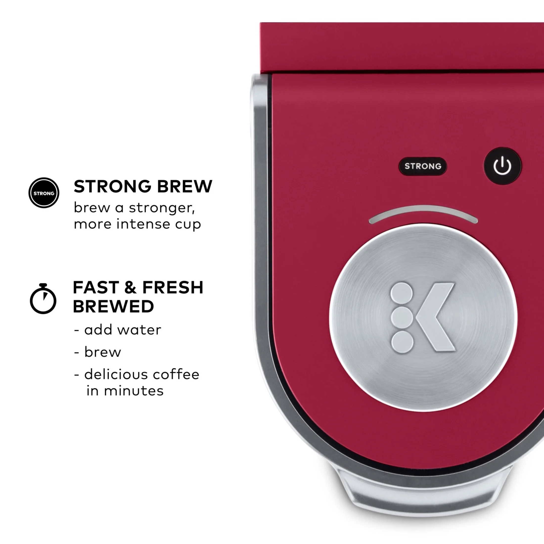 Keurig K - Mini Plus Single Serve K - Cup Pod Coffee Maker, Dusty Rosé