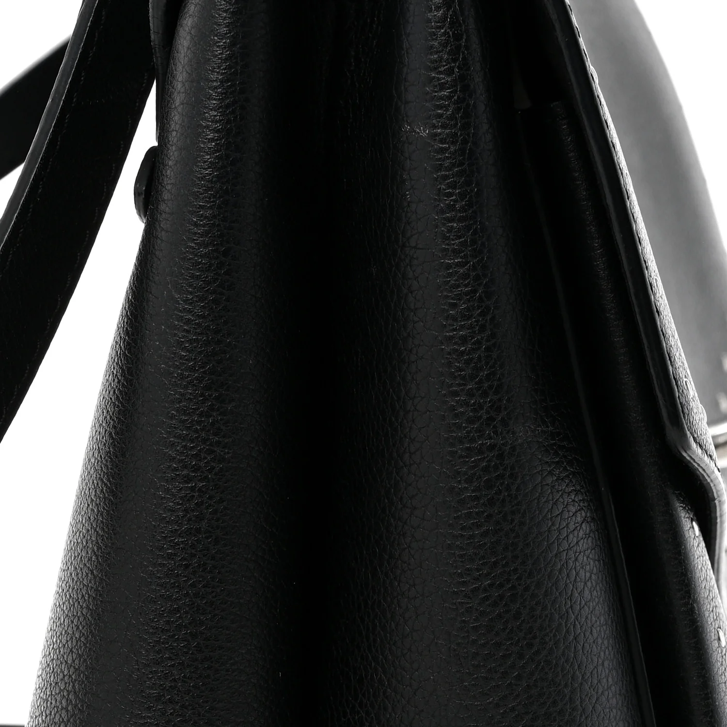 Soft Calfskin My Lockme Studs Black