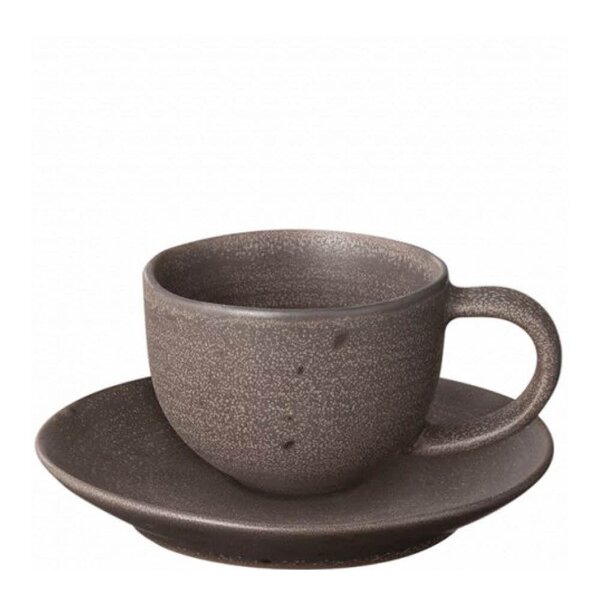 Kumi espressokopp  6 cl 2 stk mørk brun