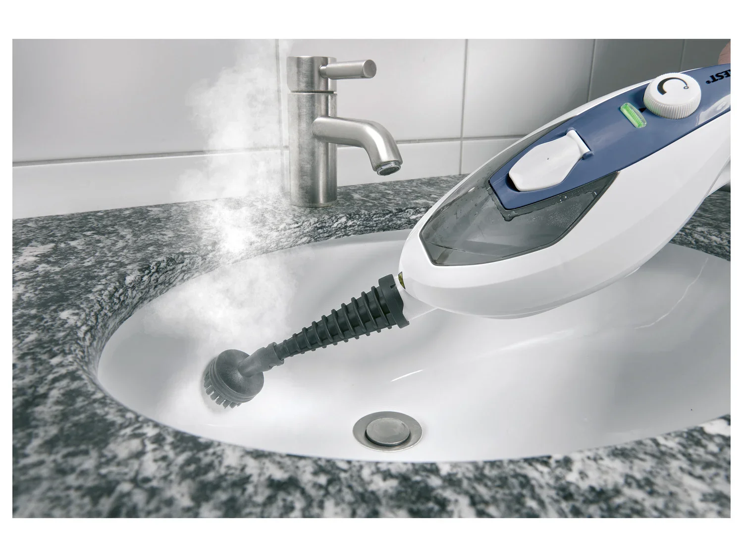 SILVERCREST Balai vapeur et nettoyeur manuel, 1500 W
