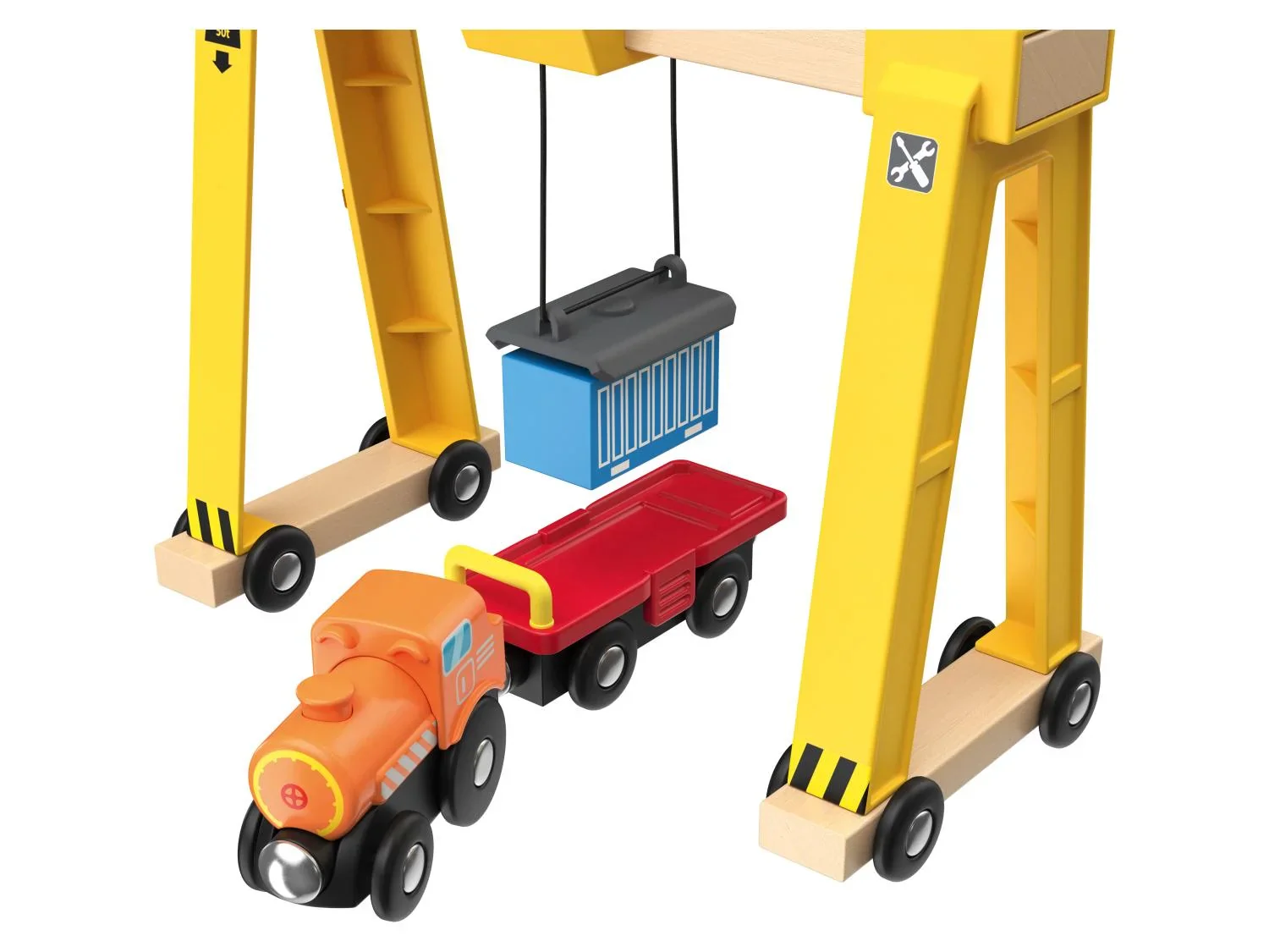 Playtive Extension de chemin de fer en bois