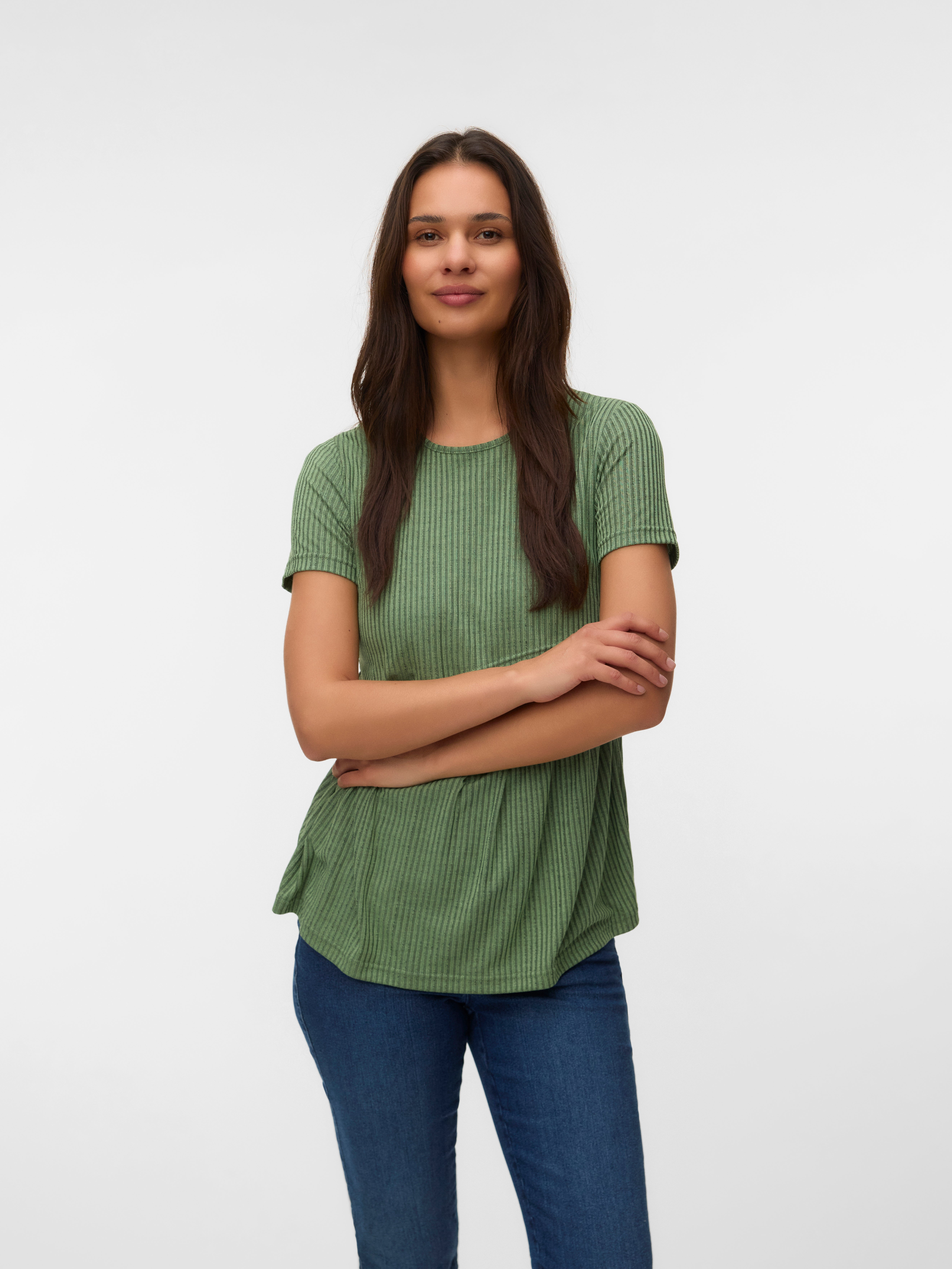 VERO MODA® Regular Fit Round Neck Top