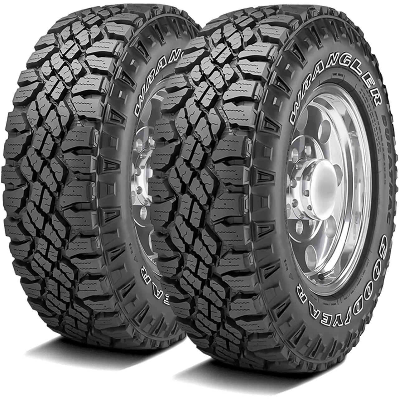 Goodyear Wrangler Duratrac Studdable Rugged Terrain LT235/75R15 104/101Q C Light Truck Tire