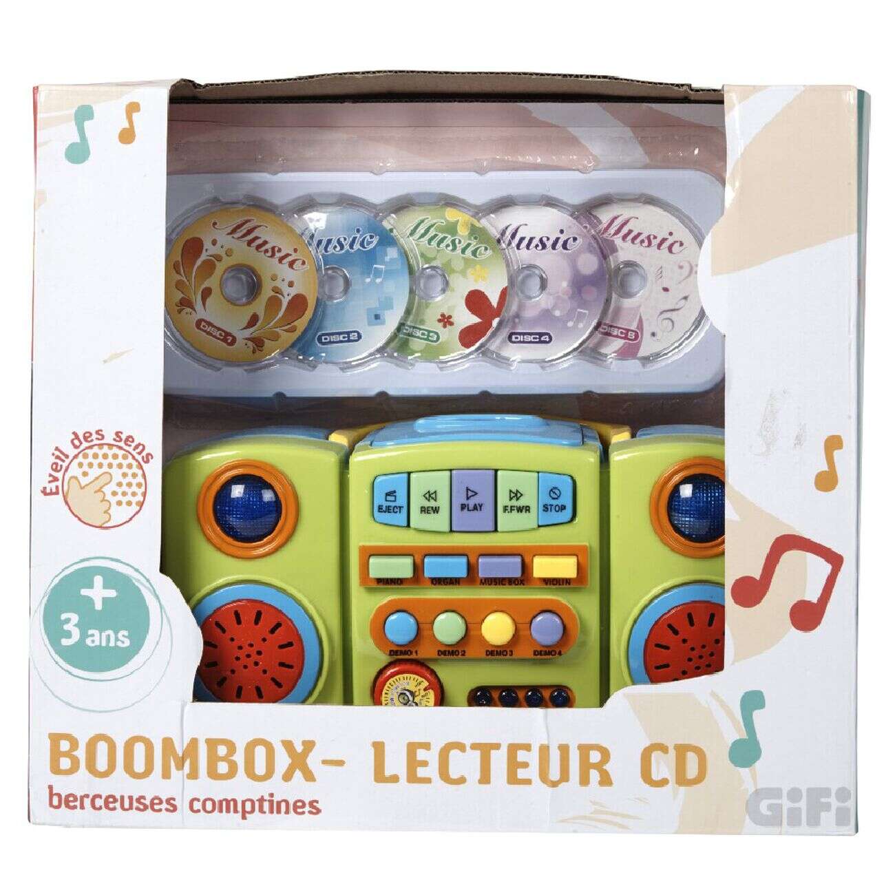 Boombox lecteur CD 1er âge