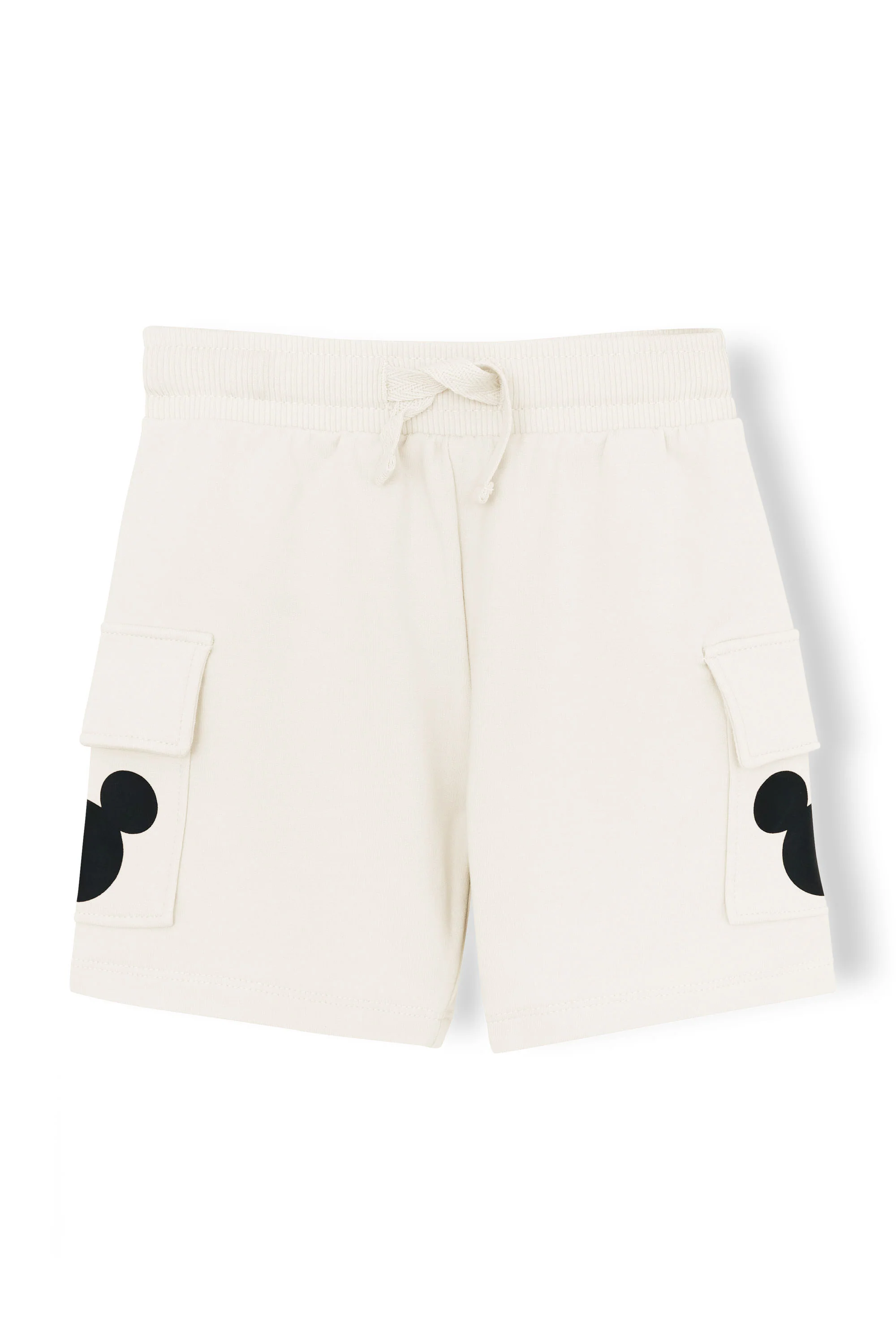 Cargo Short in Mickey Mouse on Ecru