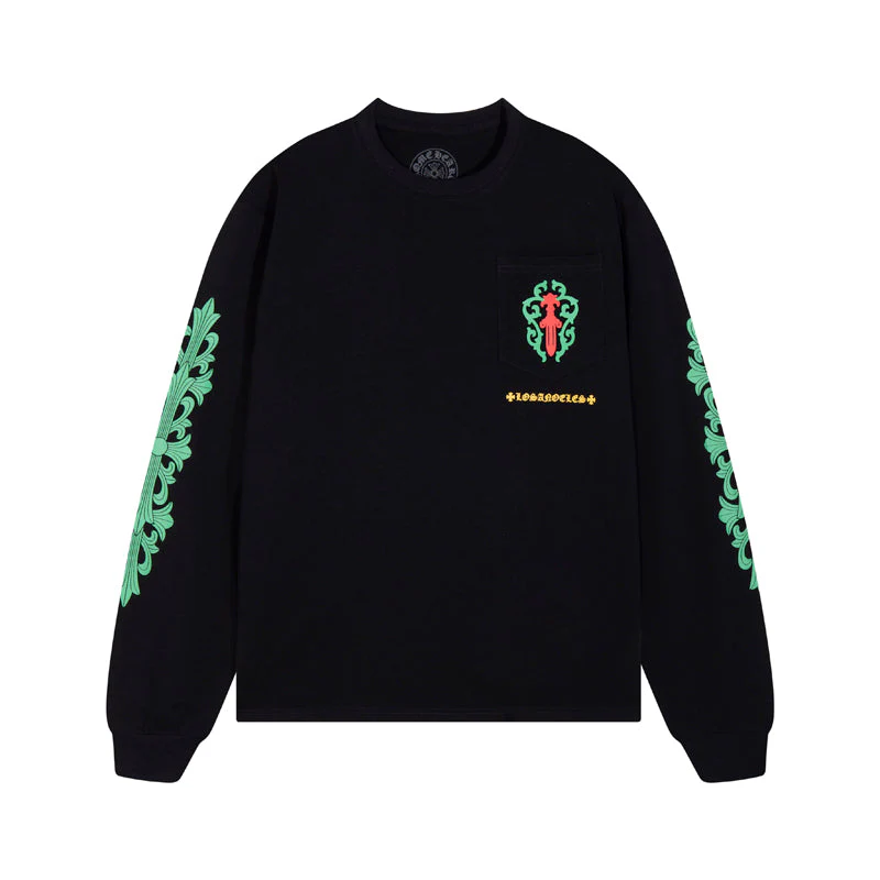 Chrome Hearts Men's Long-Sleeve T-shirt Sweatshirt k8016