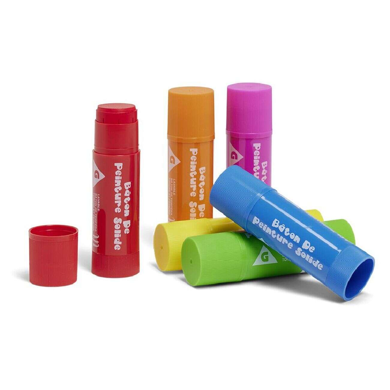 Bâtons de peinture solide x10