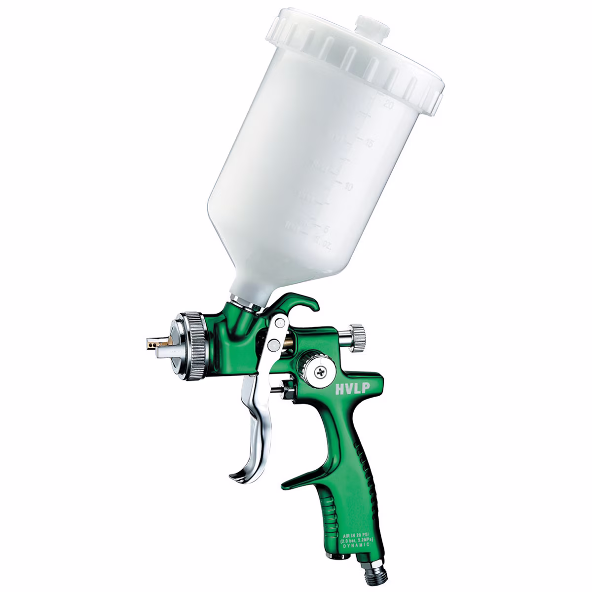 Astro Pneumatic EuroPro Forged HVLP 1.9mm Spray Gun w/ Plastic Cup