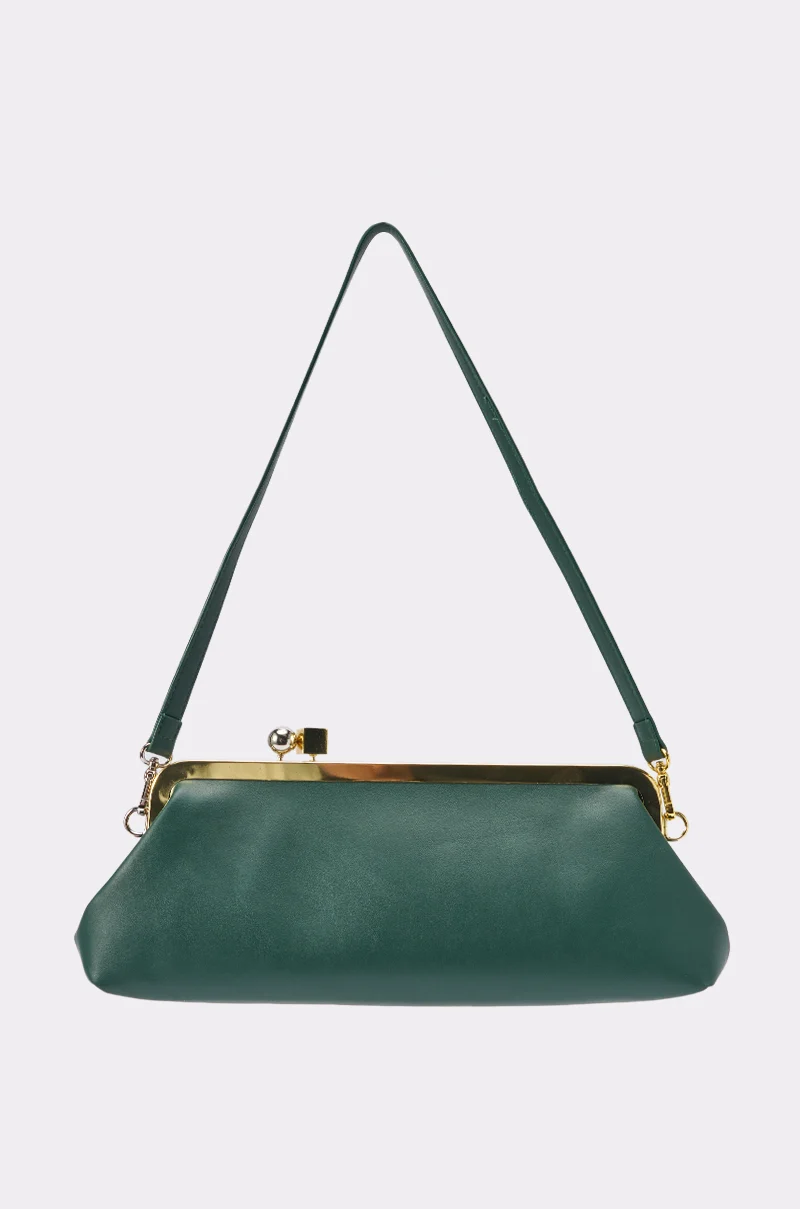 LEILA GREEN PURSE - Akira Store