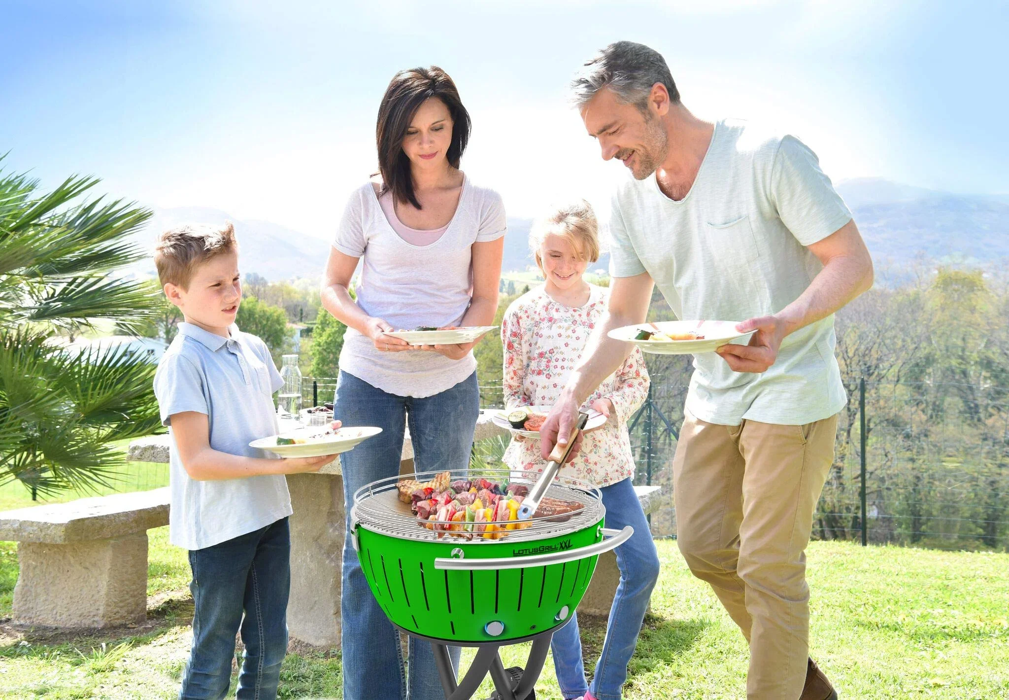 LOTUSGRILL XXL - Garden Grill USB