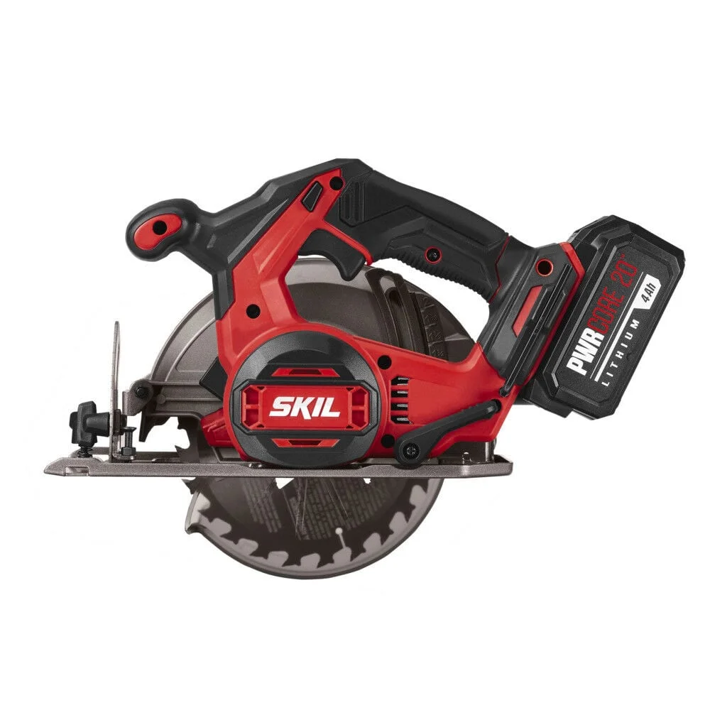 PWR CORE 20? Brushless 20-Volt Drill Driver and Circular Saw Kit with 4.0Ah Battery and PWR Assist? USB Adapter, CB7475-1A - Image 3