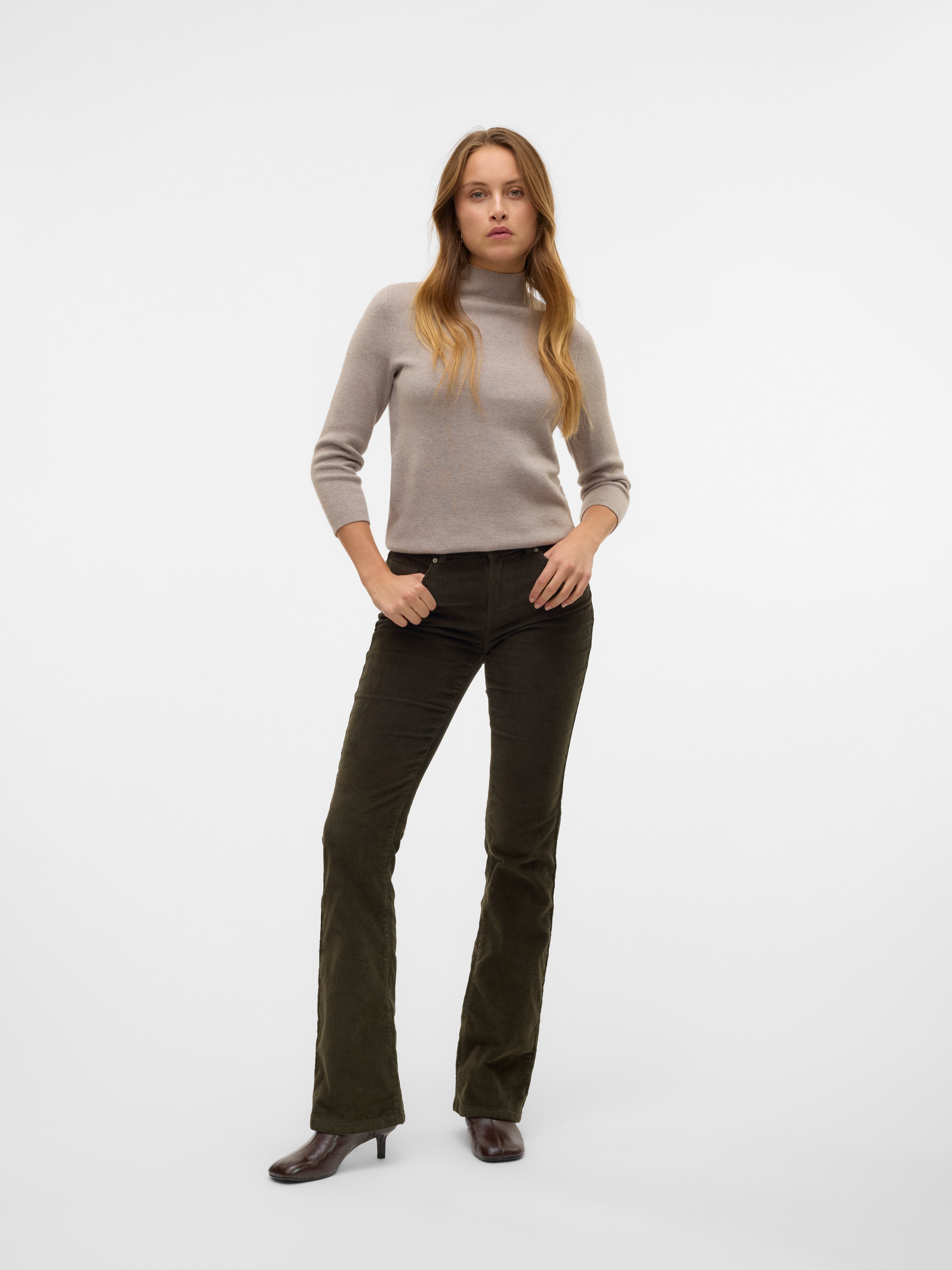 VERO MODA® VMFLASH Mid rise Trousers