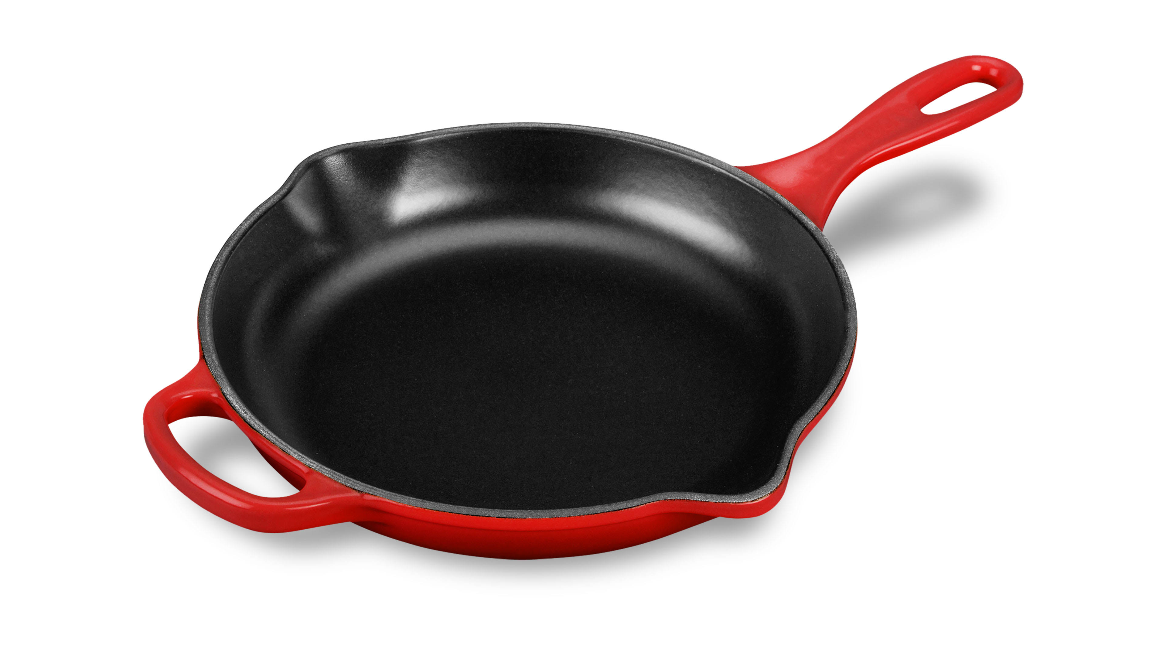 Le Creuset Signature Iron Handle Skillet, Cherry
