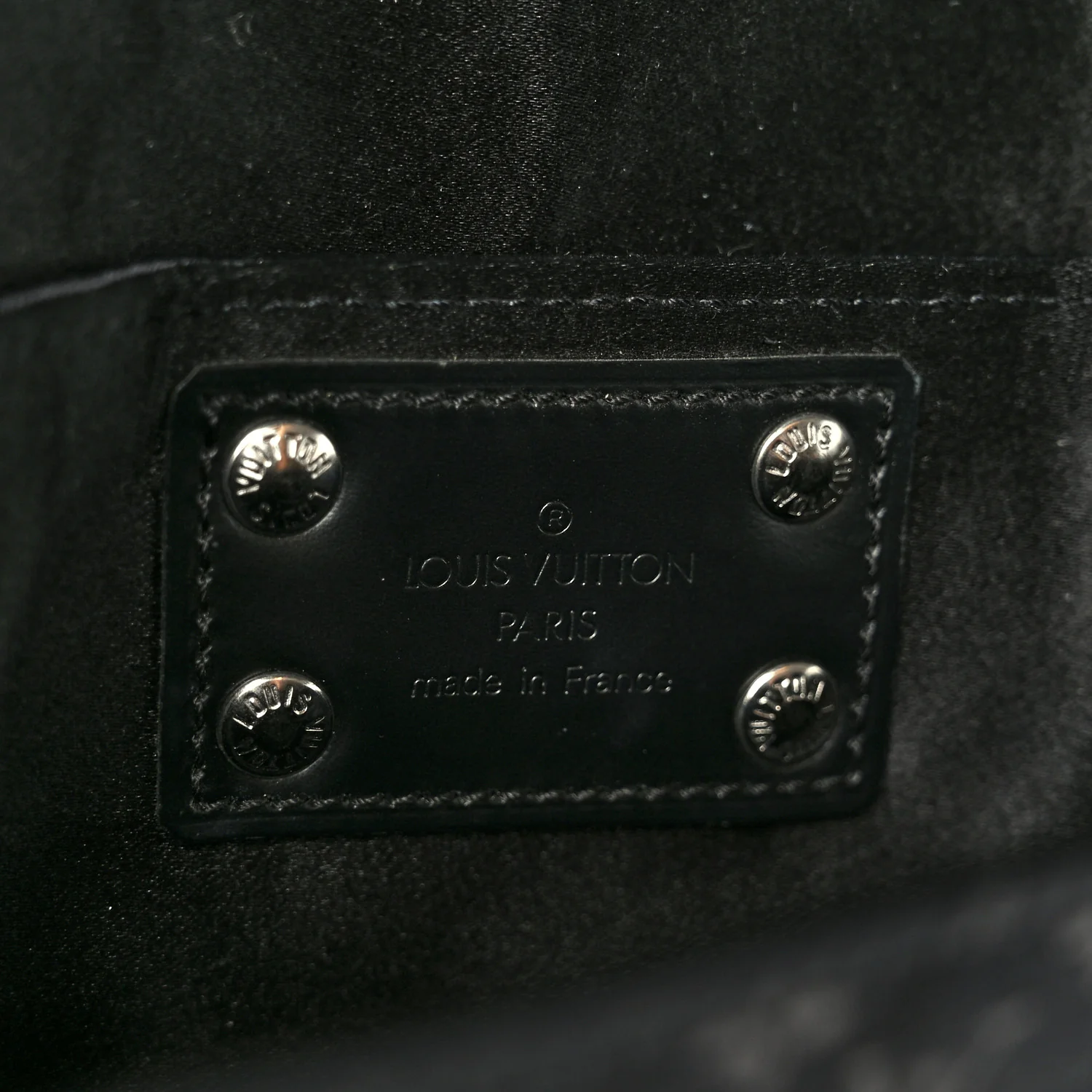 Satin Mini Monogram Conte De Fees Patchwork Musette Black
