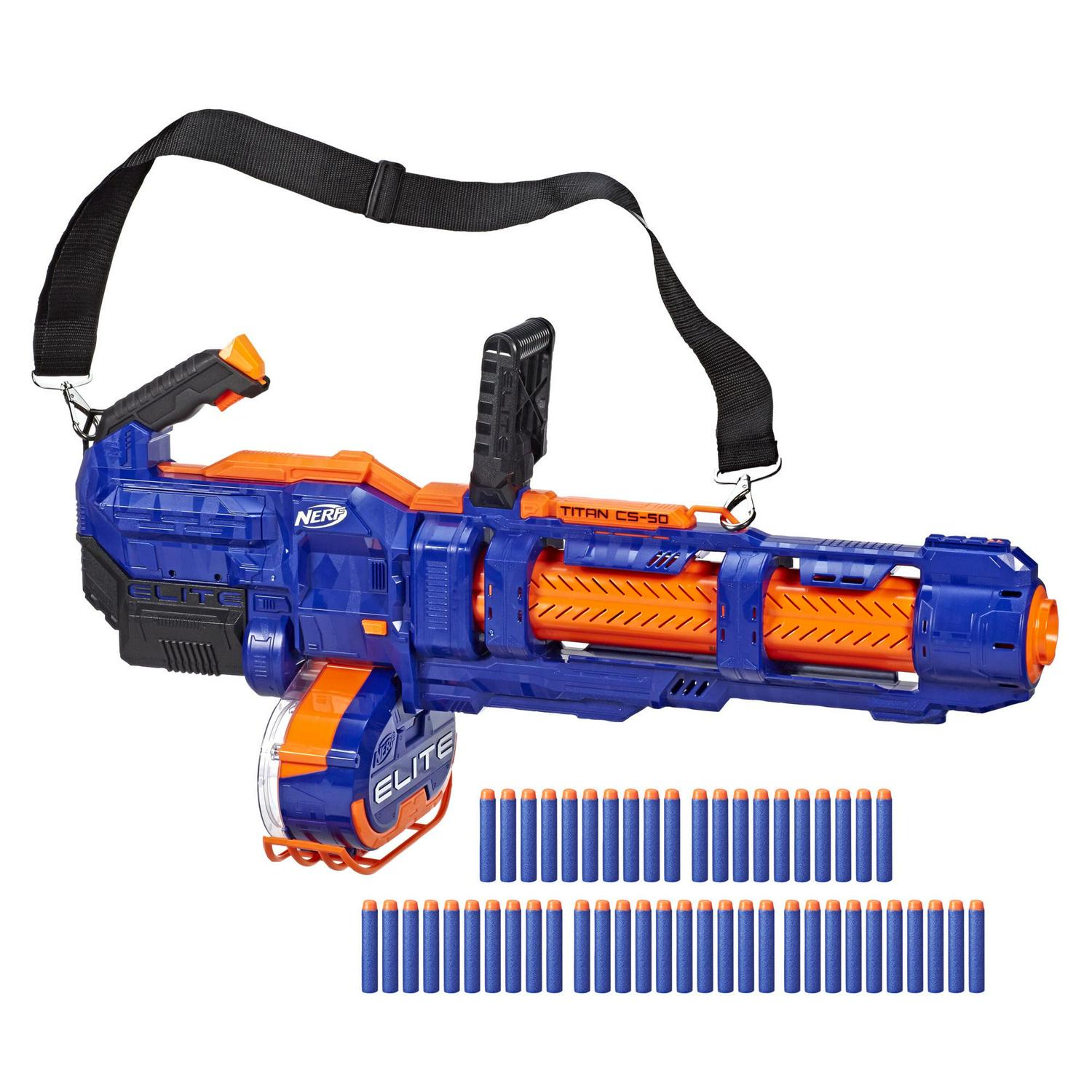 Elite Titan CS-50 Toy Blaster Fully Motorized 50 Dart Drum 50 Official Elite Dart Spinning Barrel. For Teens and Adults - Image 2