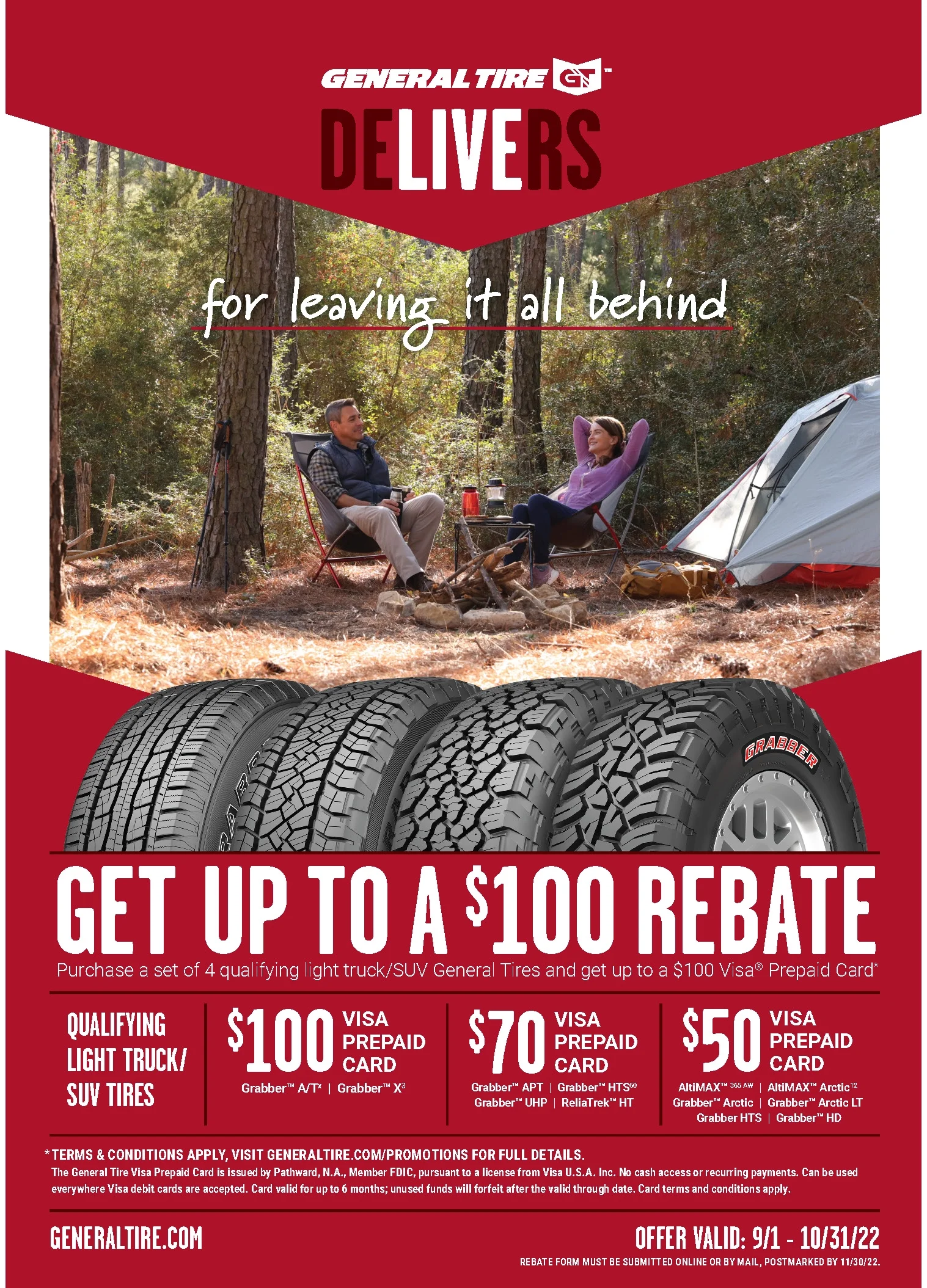 General Grabber X3 33X10.50R15 C/6PLY Light Truck Tire