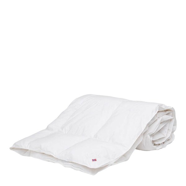 Saga dundyne medium varm 200x220 cm hvit