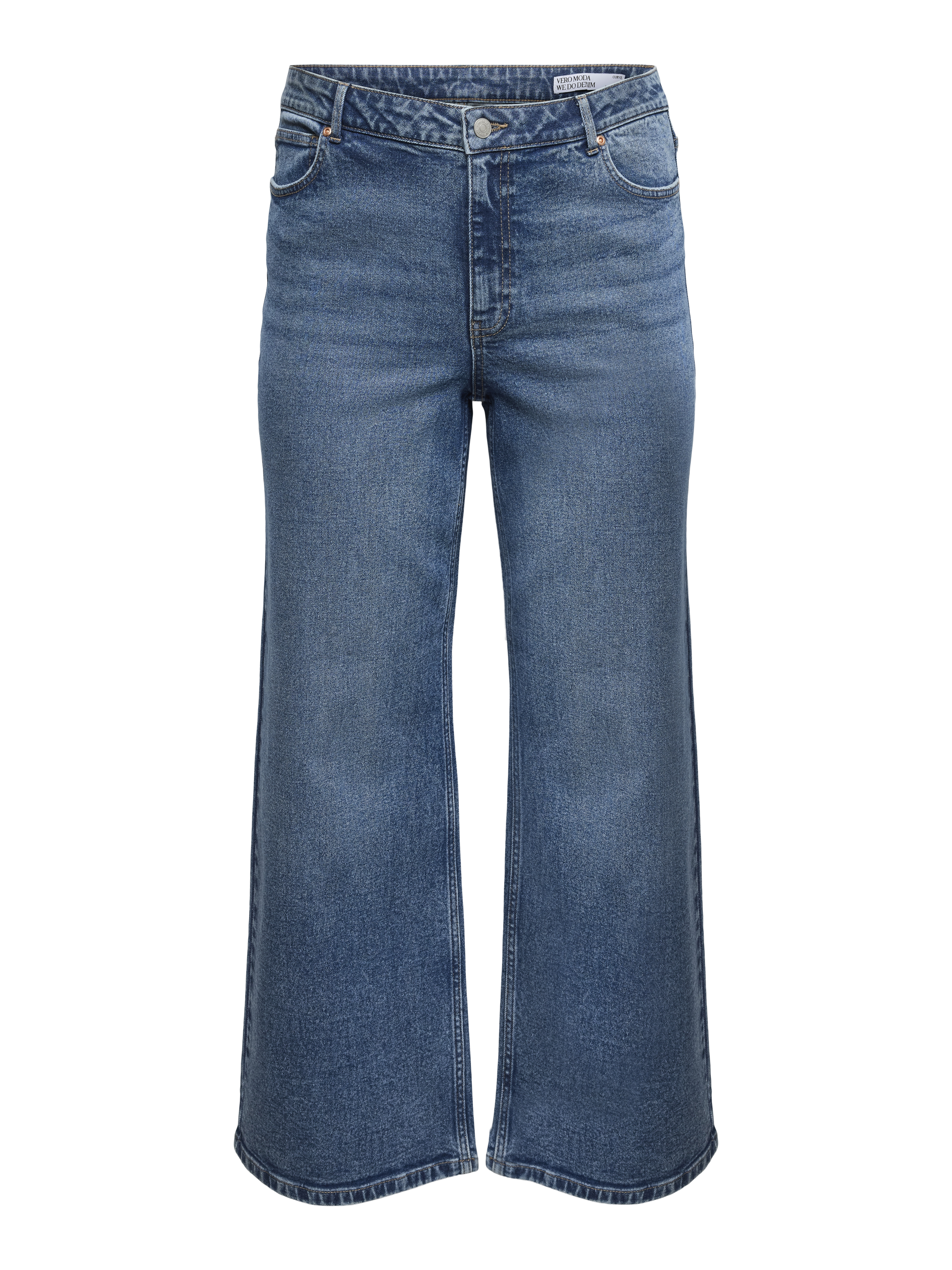 VERO MODA® VMCMIRA Mid rise Wide Fit - Cropped Jeans