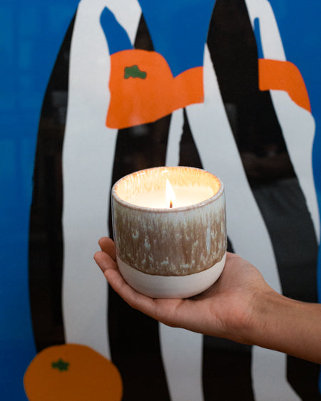 COIMBRA - SCENTED CANDLE AMBER GLOW SAND