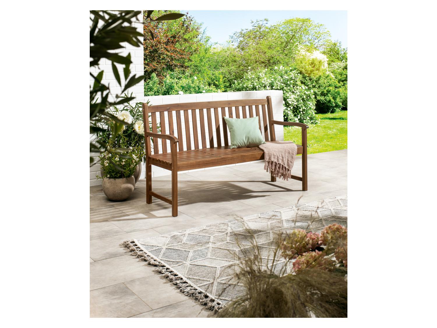 LIVARNO home Banc de jardin SEVILLA, en bois dacacia