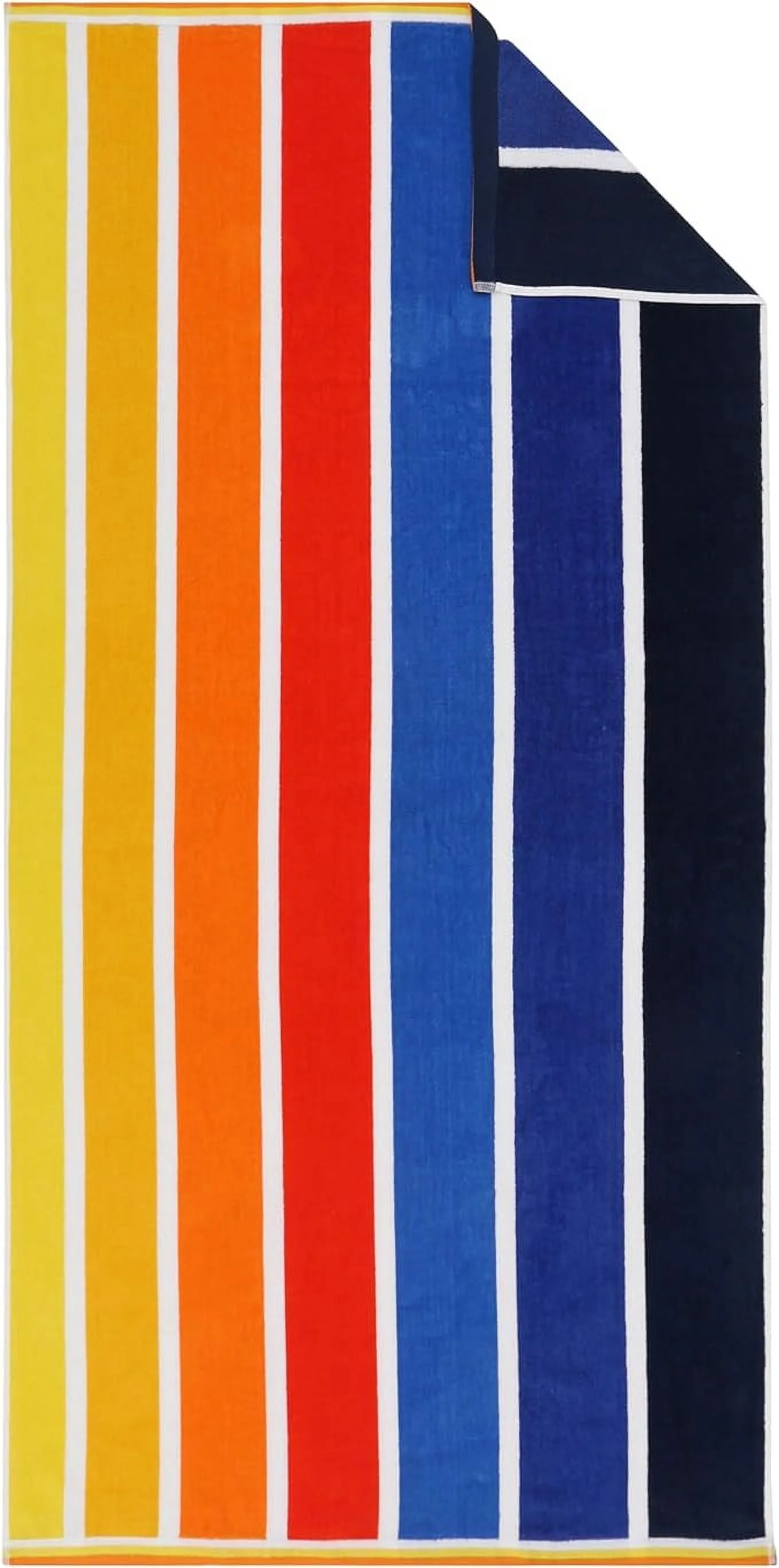 Ben Kaufman Sales 104850 30 x 60 in. Velour Graduated Stripe Towel, Multi Color - Pack of 24