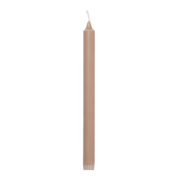 EKO Kronelys 2,2x28 cm warm beige