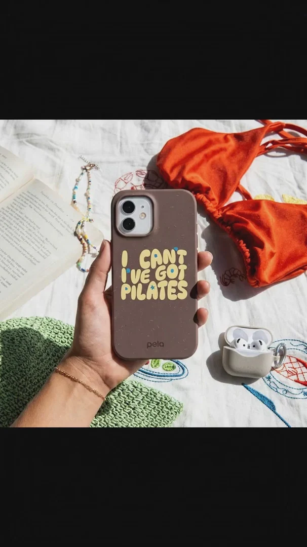 Chocolate Brown Ive got Pilates iPhone 17 Pro Max Case