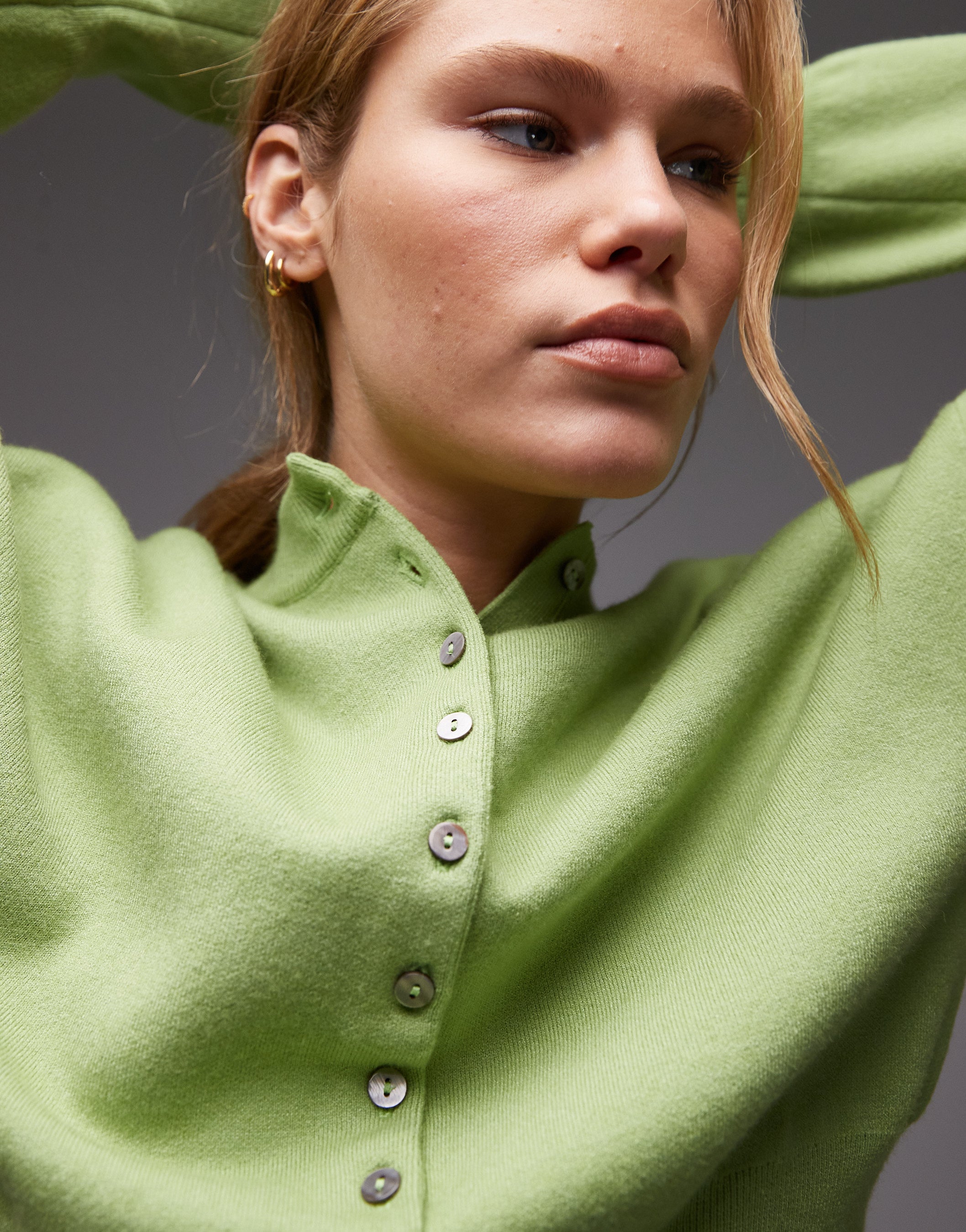 VERO MODA® Topshop knitted compact fitted waist cardi