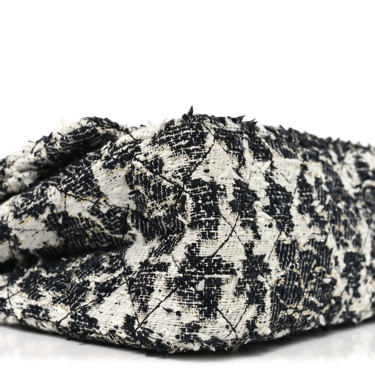 Tweed Camellia Quilted 2.55 Reissue 226 Flap Ecru