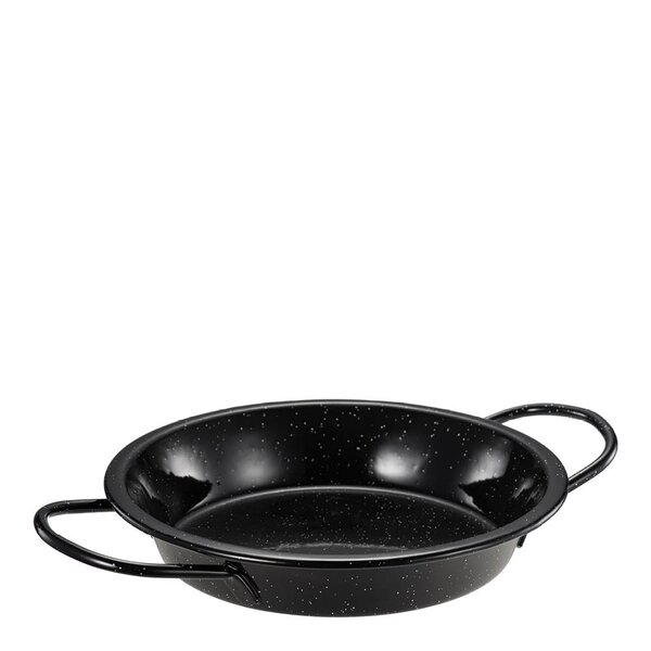 Tapitas ildfast form 18 cm svart