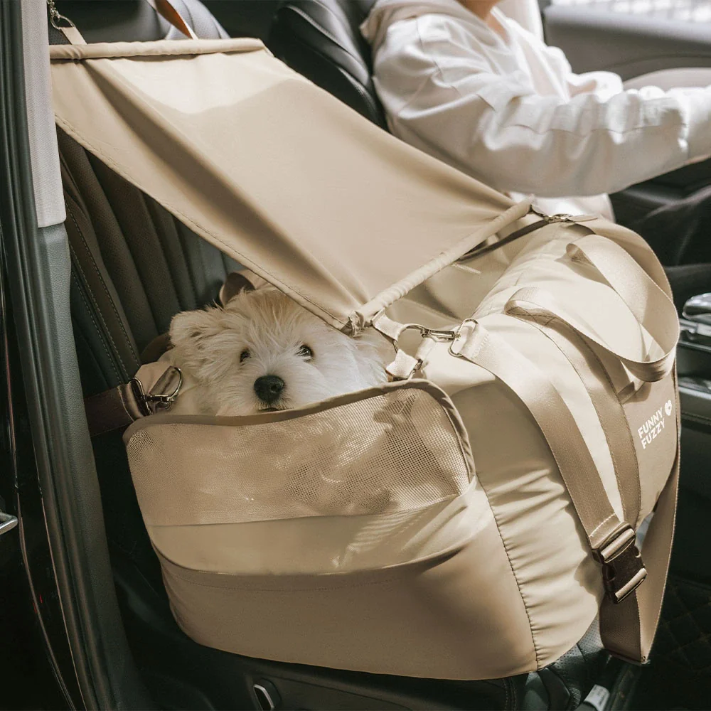 Waterproof Breathable Dog Booster Car Seat- Pup Rover