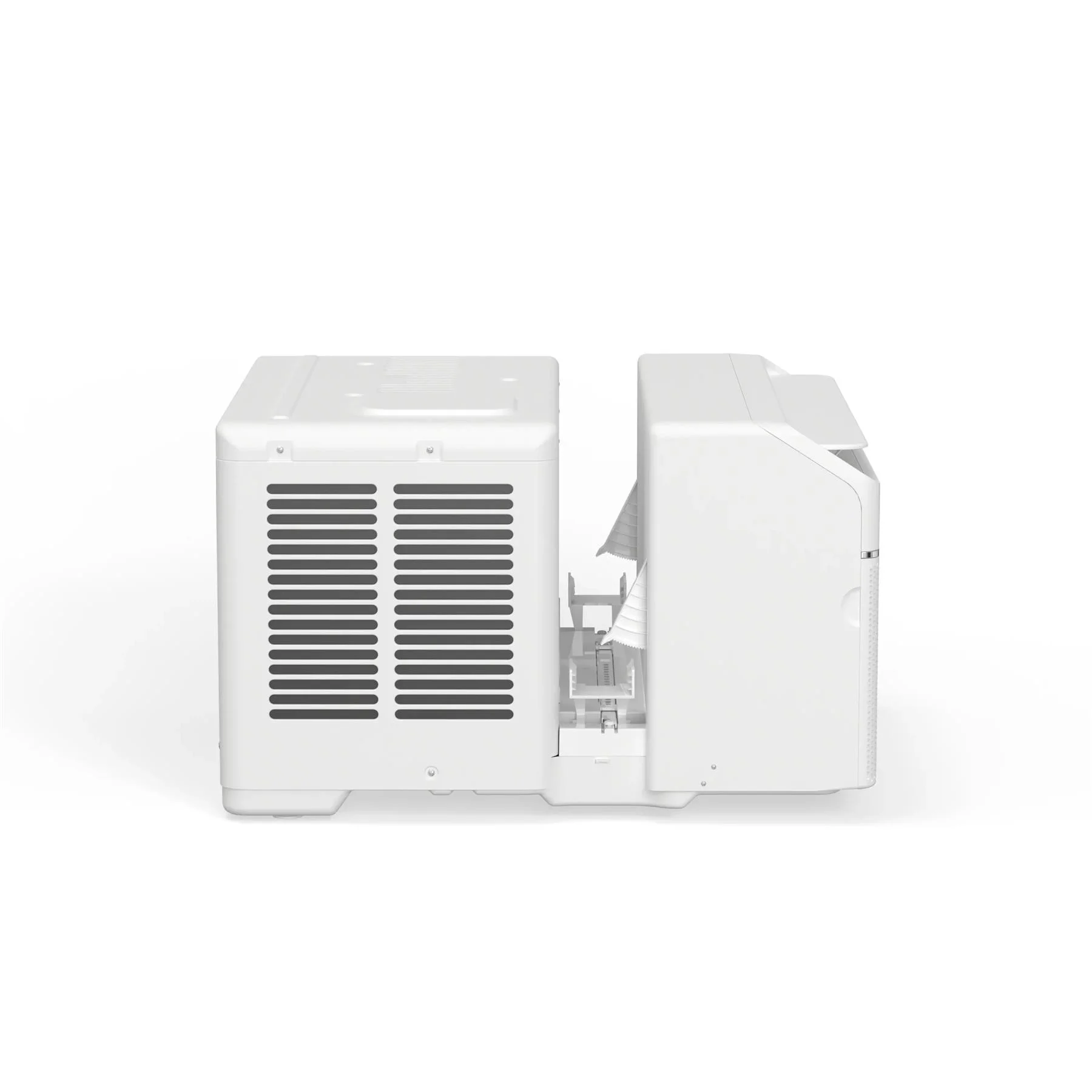 Restored Midea MAW12U1QWT 12, 000 BTU DOE U - Shaped Smart Window Air Conditioner 350 Sq. Ft White Color (Refurbished)