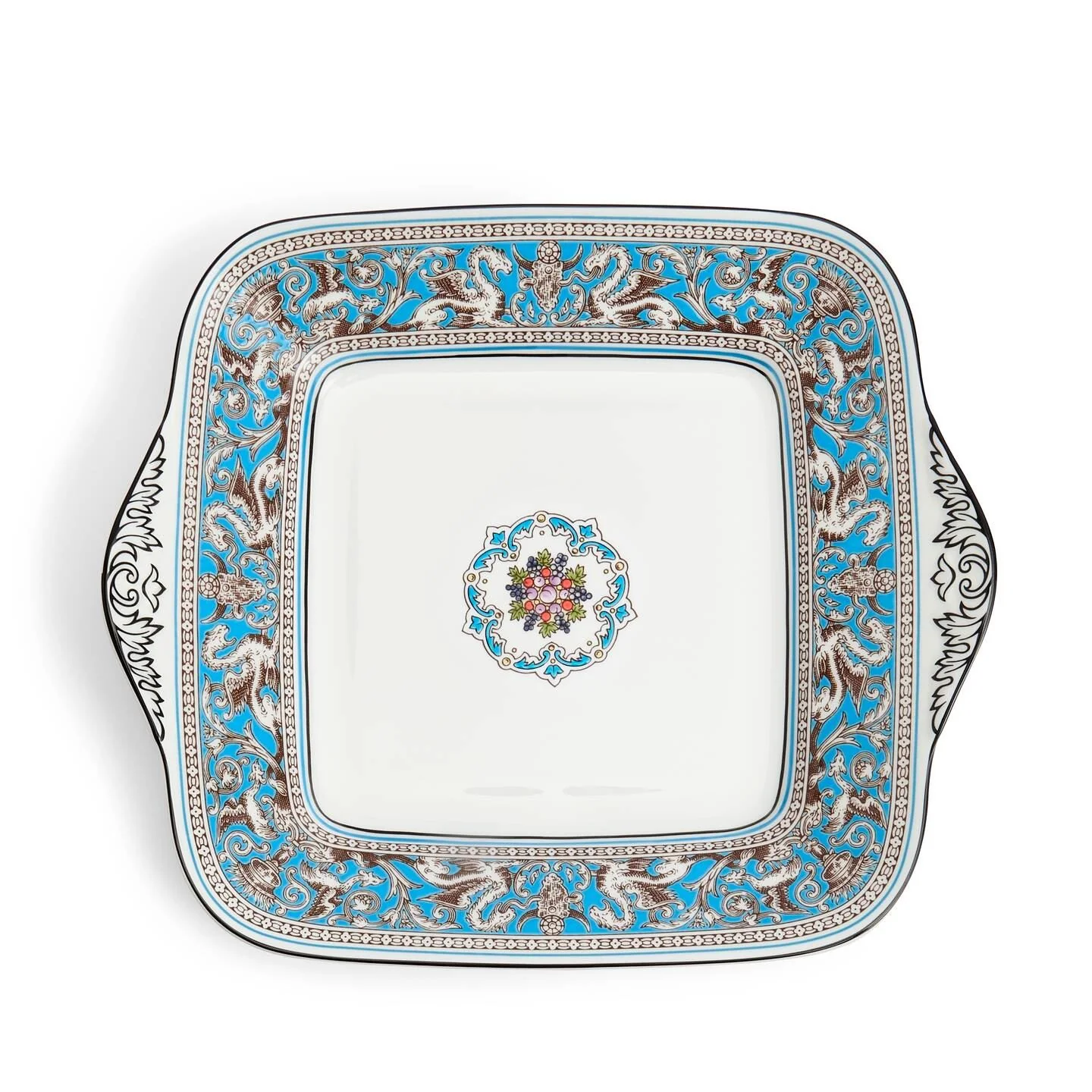 Florentine Turquoise Bread and Butter Plate