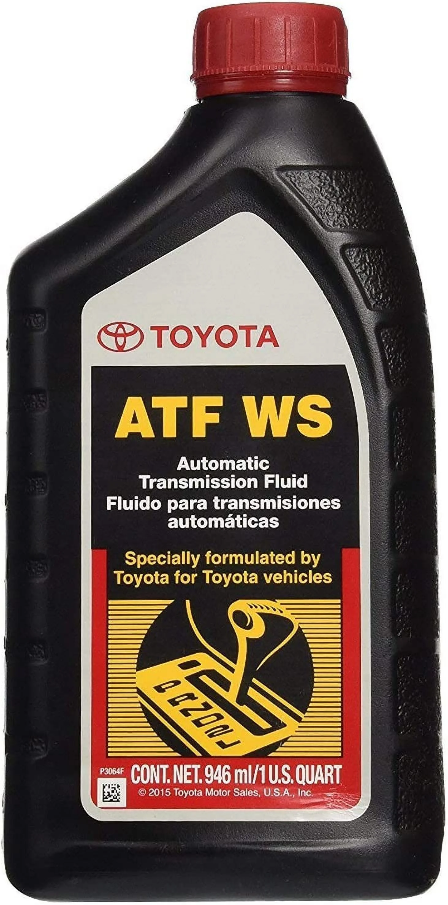 Toyota 00289 - ATFWS Automatic Transmission Fluid, 192 Ounces, 6 Pack