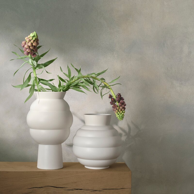 Tortus Archie No.4 vase 37 cm hvit