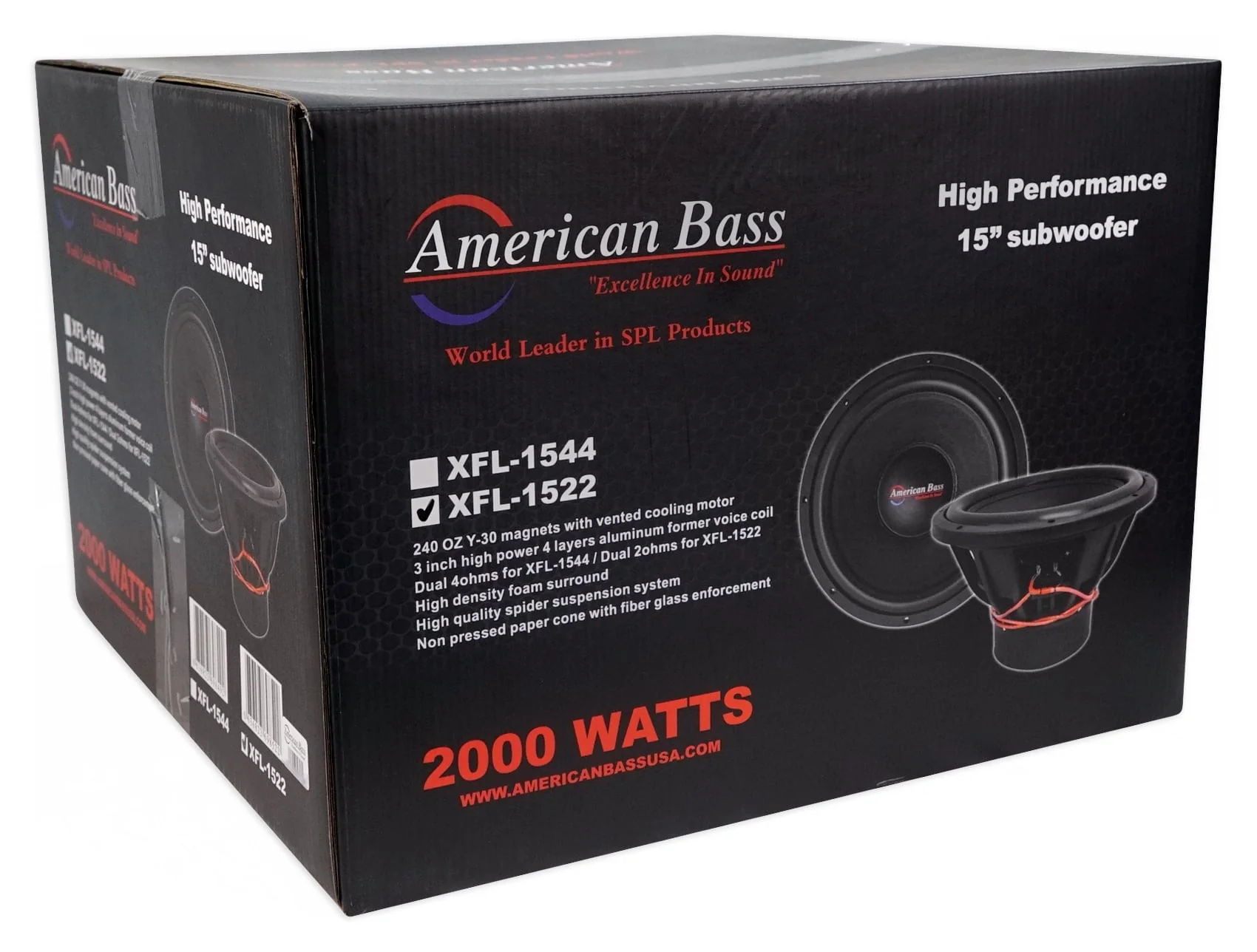 American Bass XFL - 1522 2000w 15