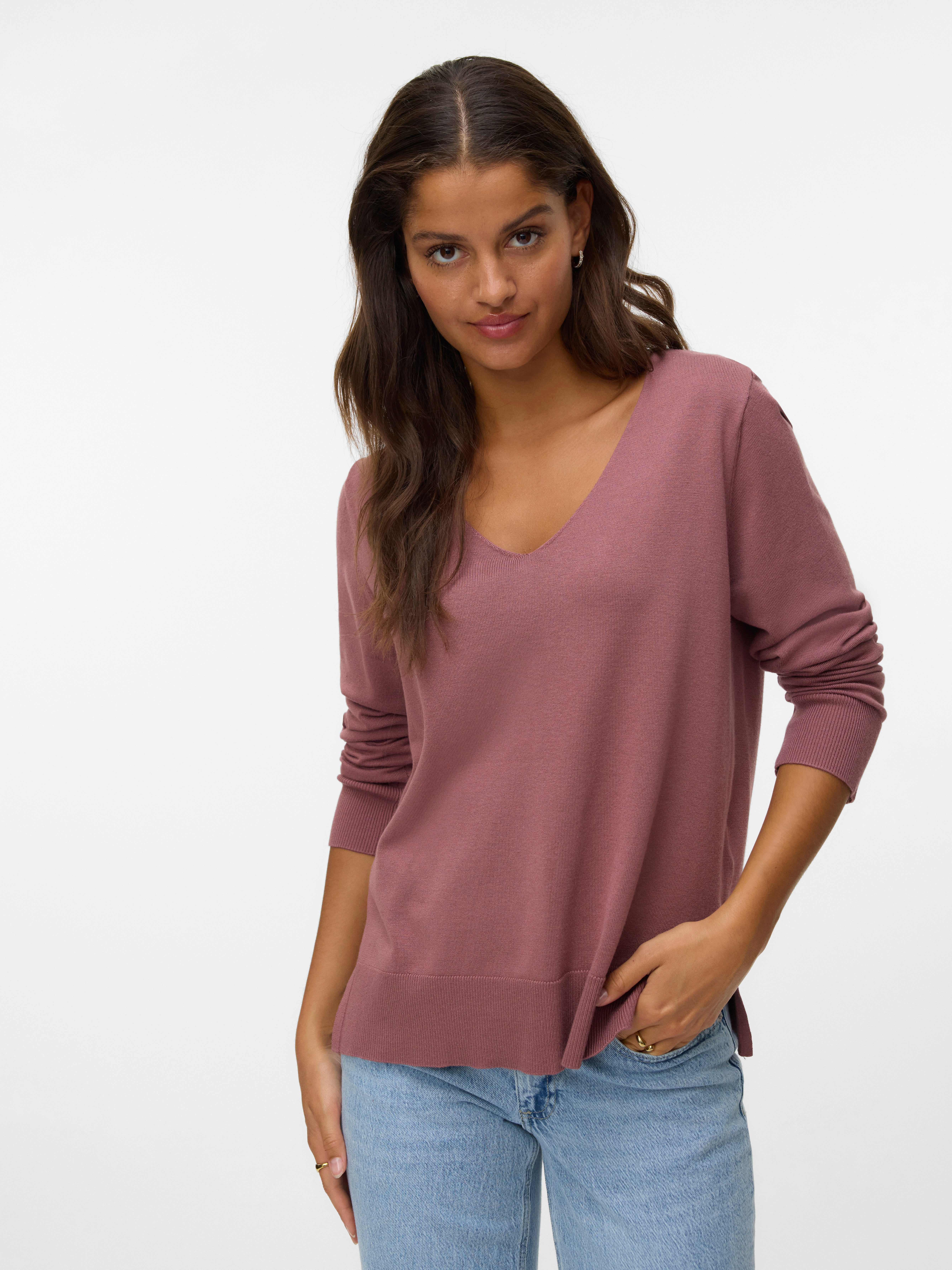 VERO MODA® VMSILJE Knitted pullover